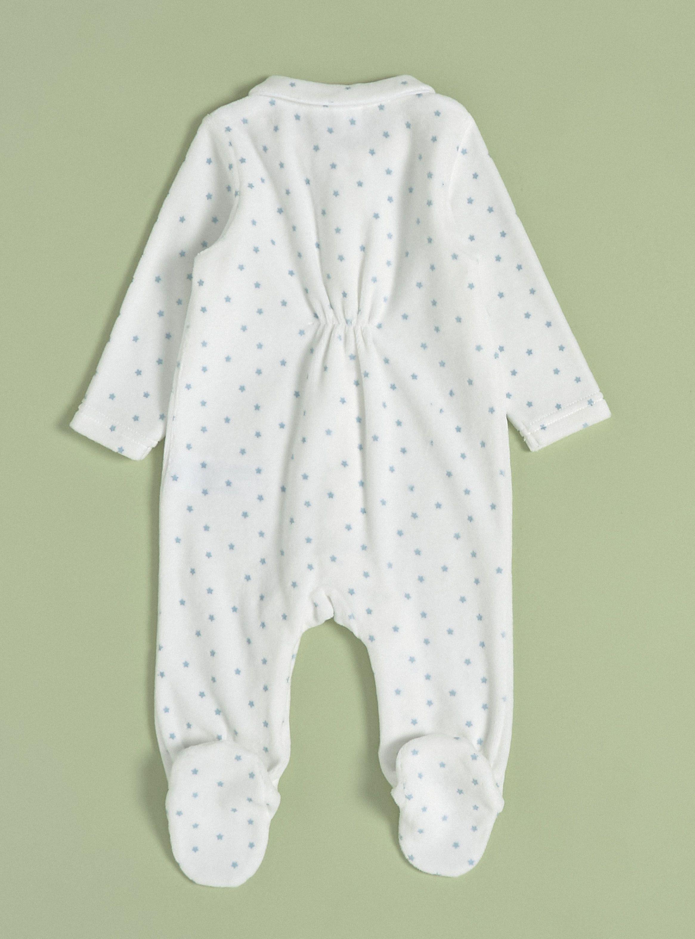 Enterito con Estapado, Cuello Bebé y Botones-1