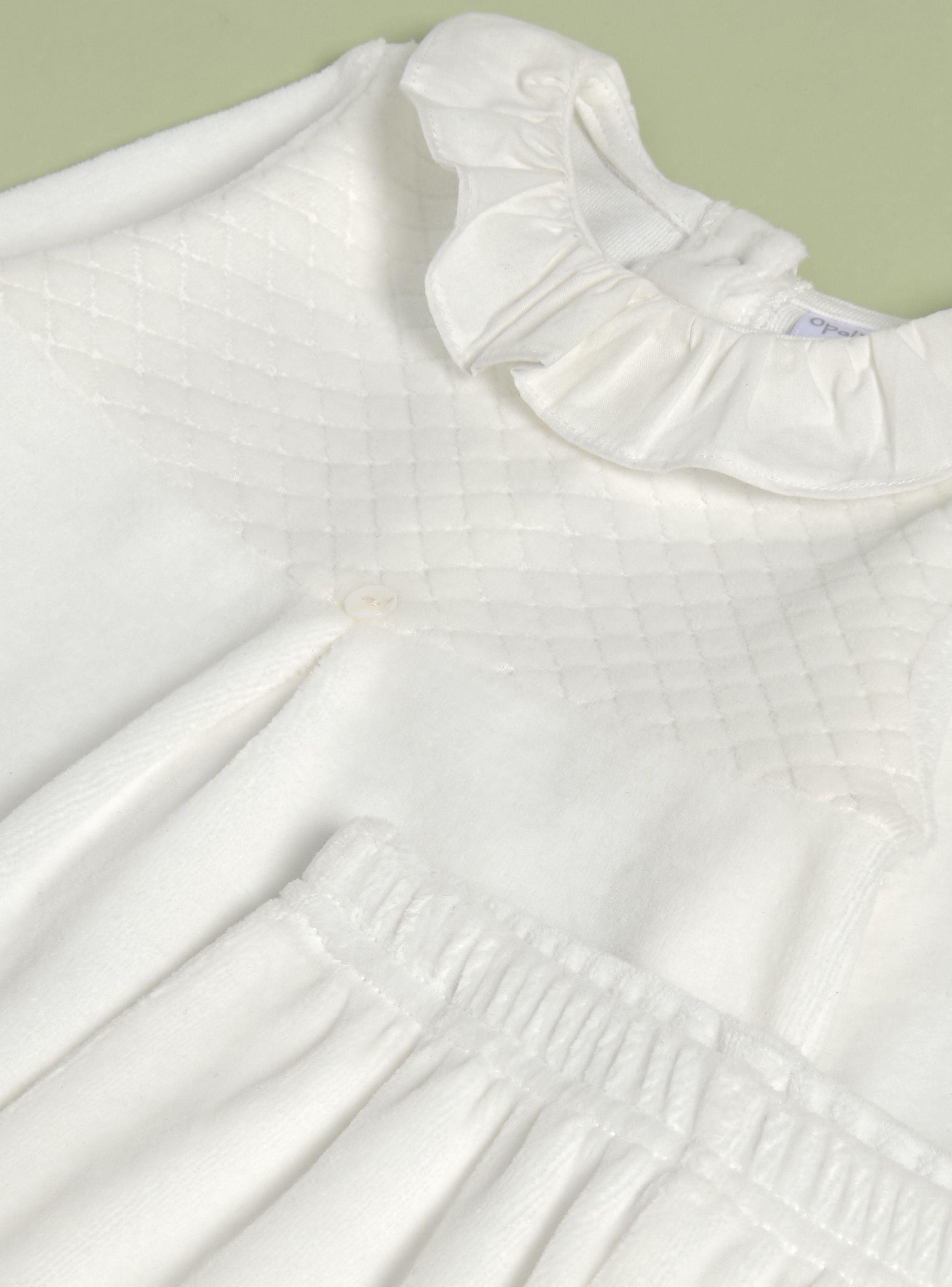 Conjunto con Cuello Bebé y Textura a Tono-2