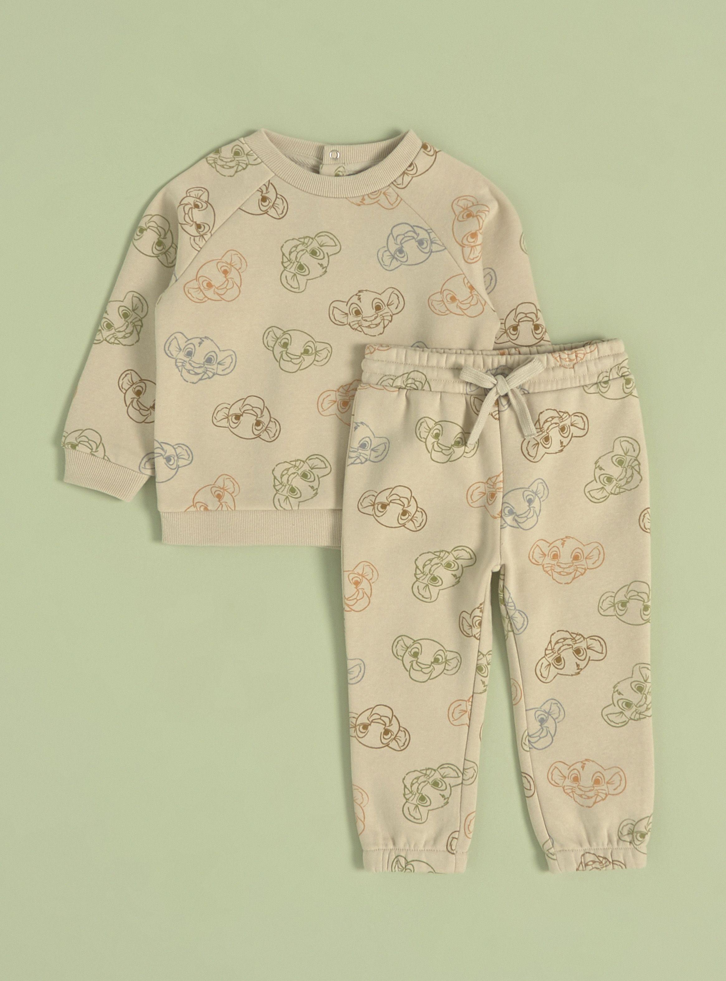 Conjunto Buzo Polerón y Pantalón Rey León Disney-0