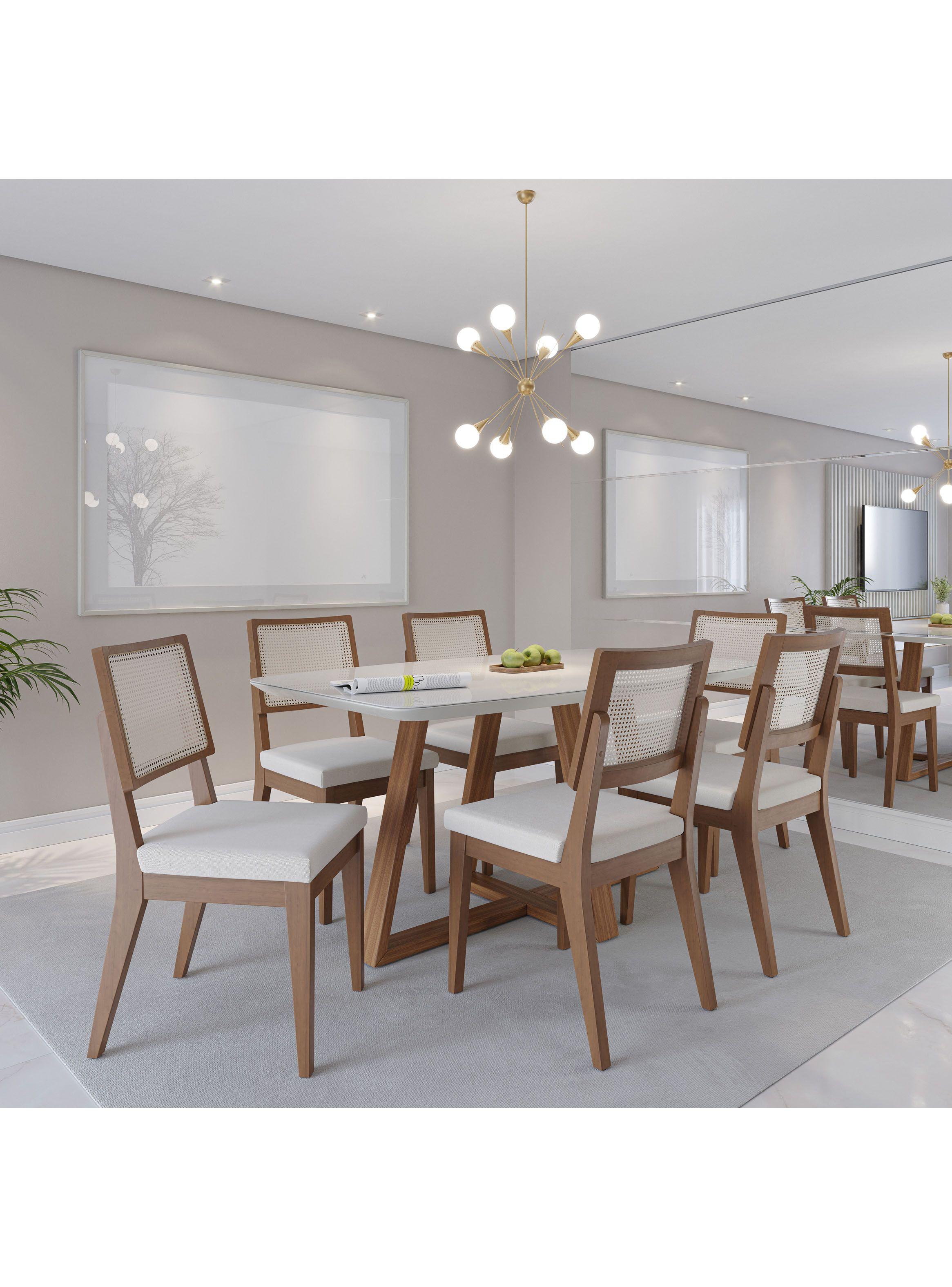 Juego Comedor Bennet + 6 Sillas Saga-3
