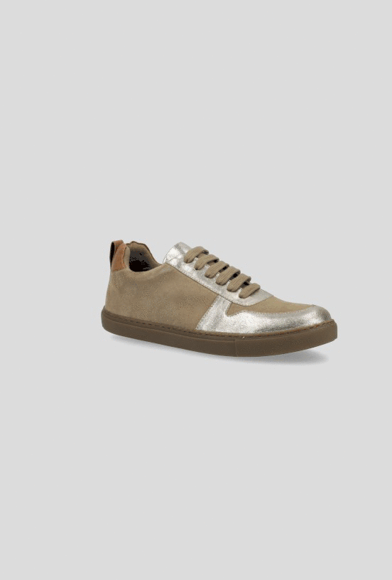 Zapatilla Urbana Cuero Acordonada Mujer-5