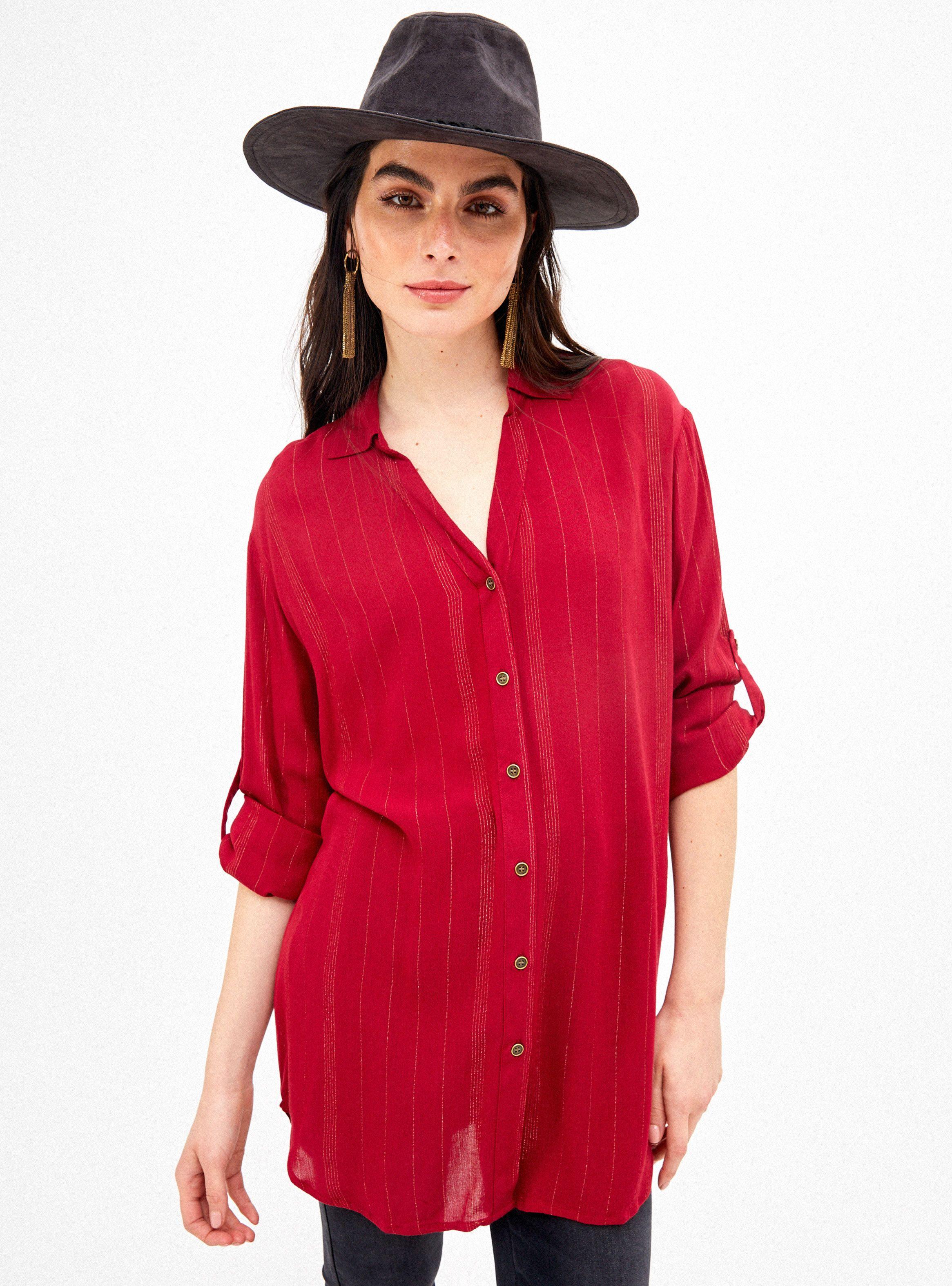 Blusa de Viscosa Bambula con Hilos Lurex-0