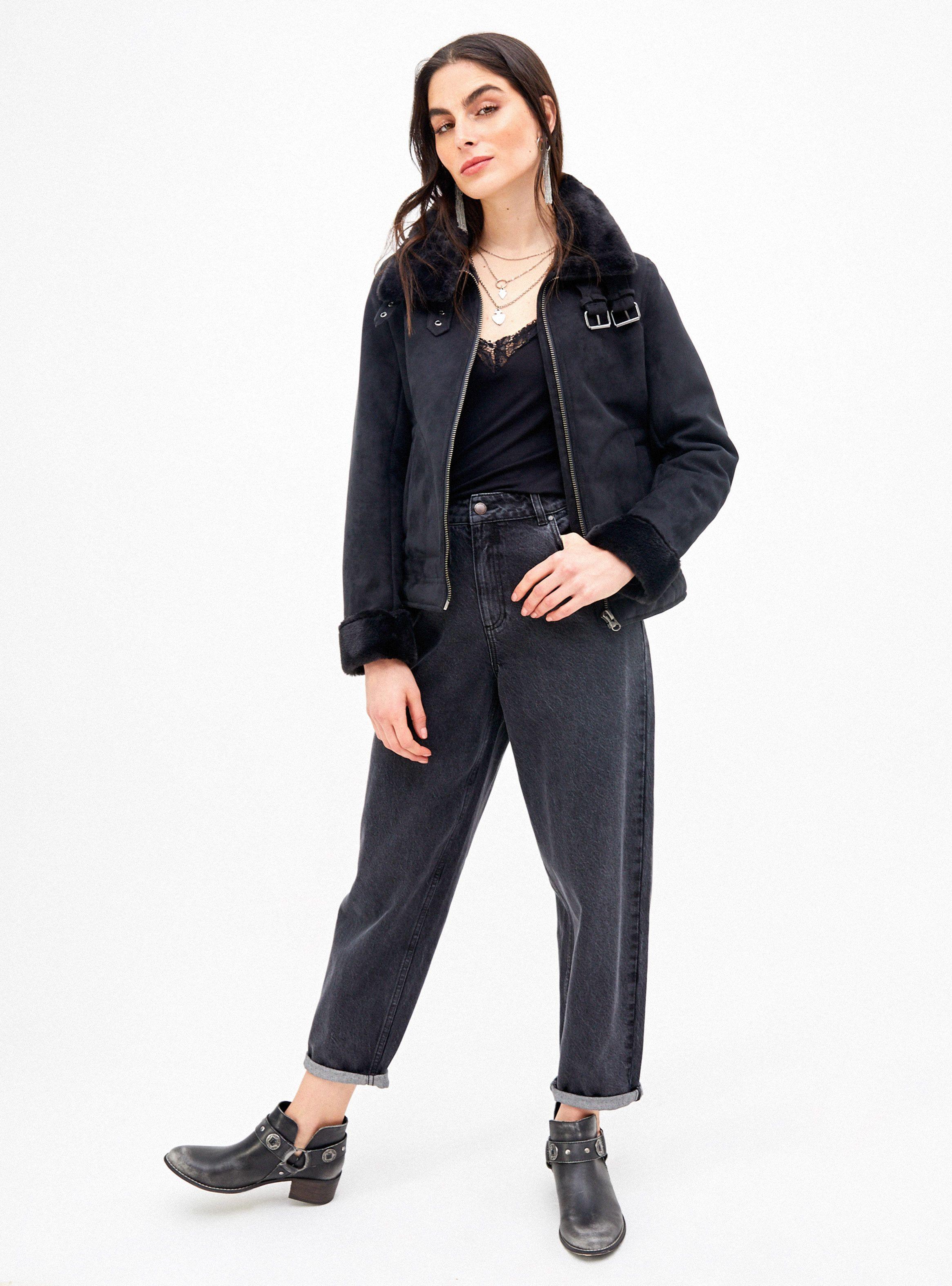 Chaqueta Aplicación de Eco Piel-3