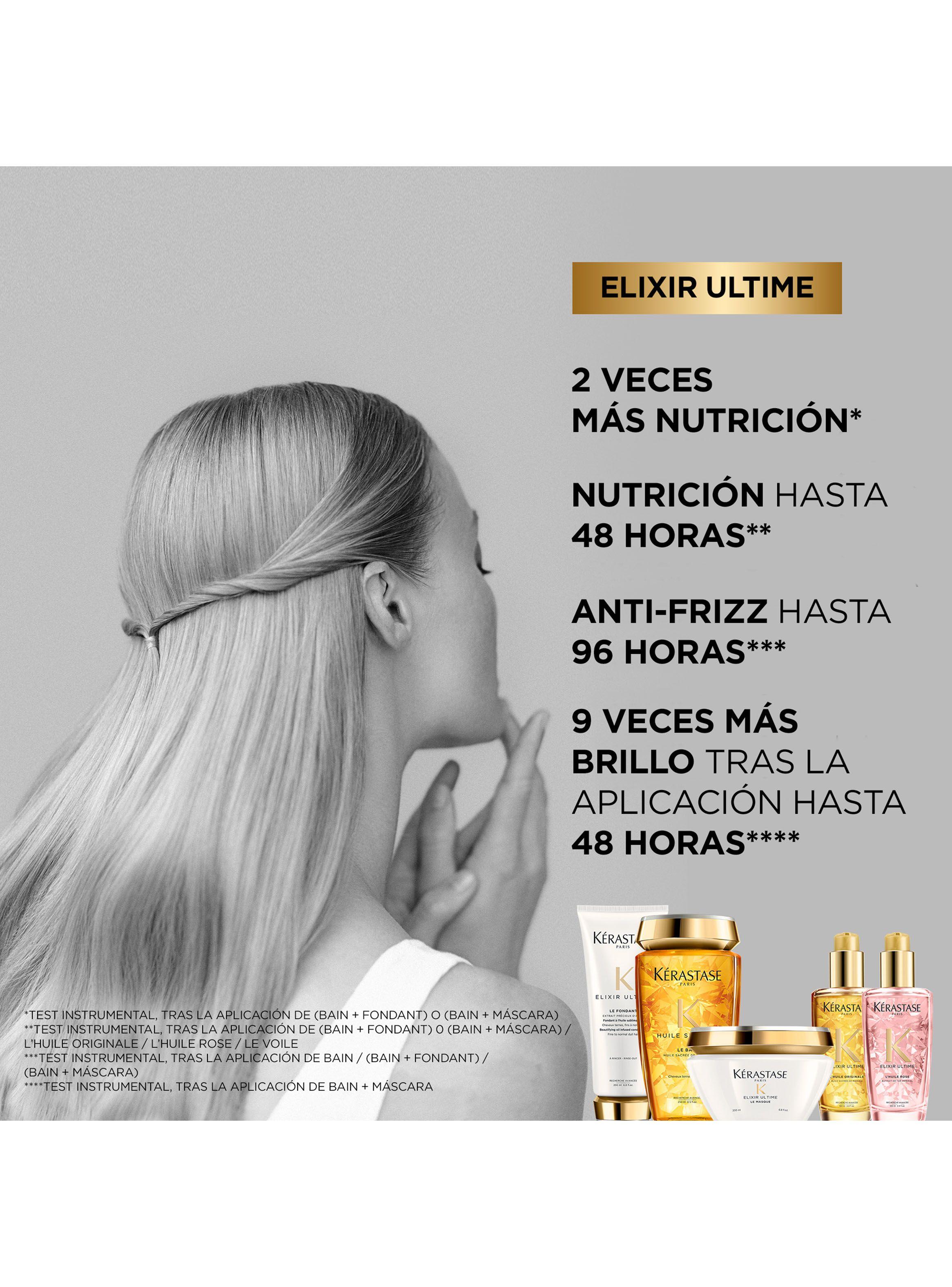 Set Cabello con máximo brillo Aceite LHuile Originale Elixir Ultime 100ml + Aceite LHuile Originale Elixir Ultime 50ml Kérastase-2