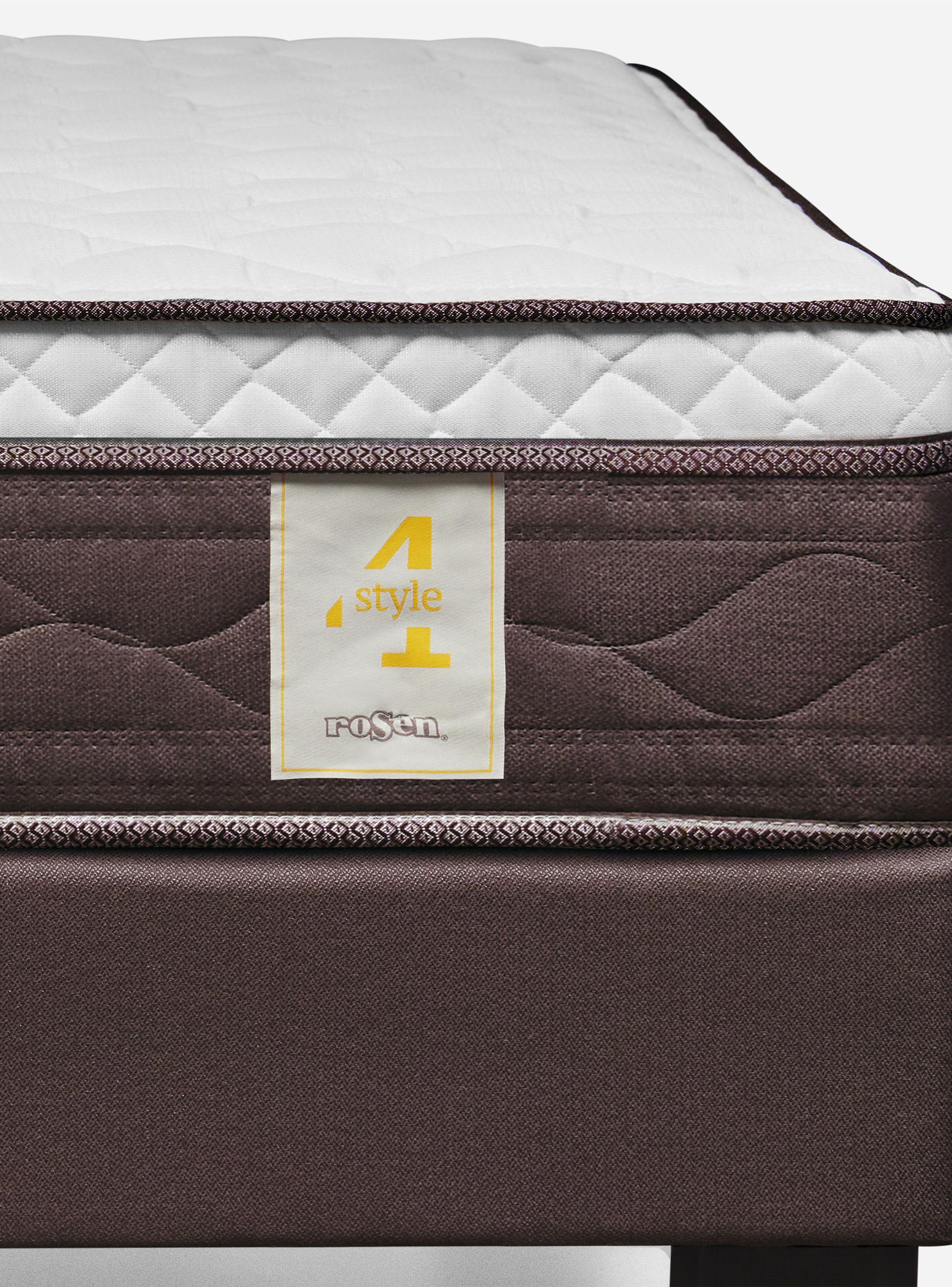 Cama Europea New Style 4 Plus 1 Plaza + Respaldo Ferrara-5