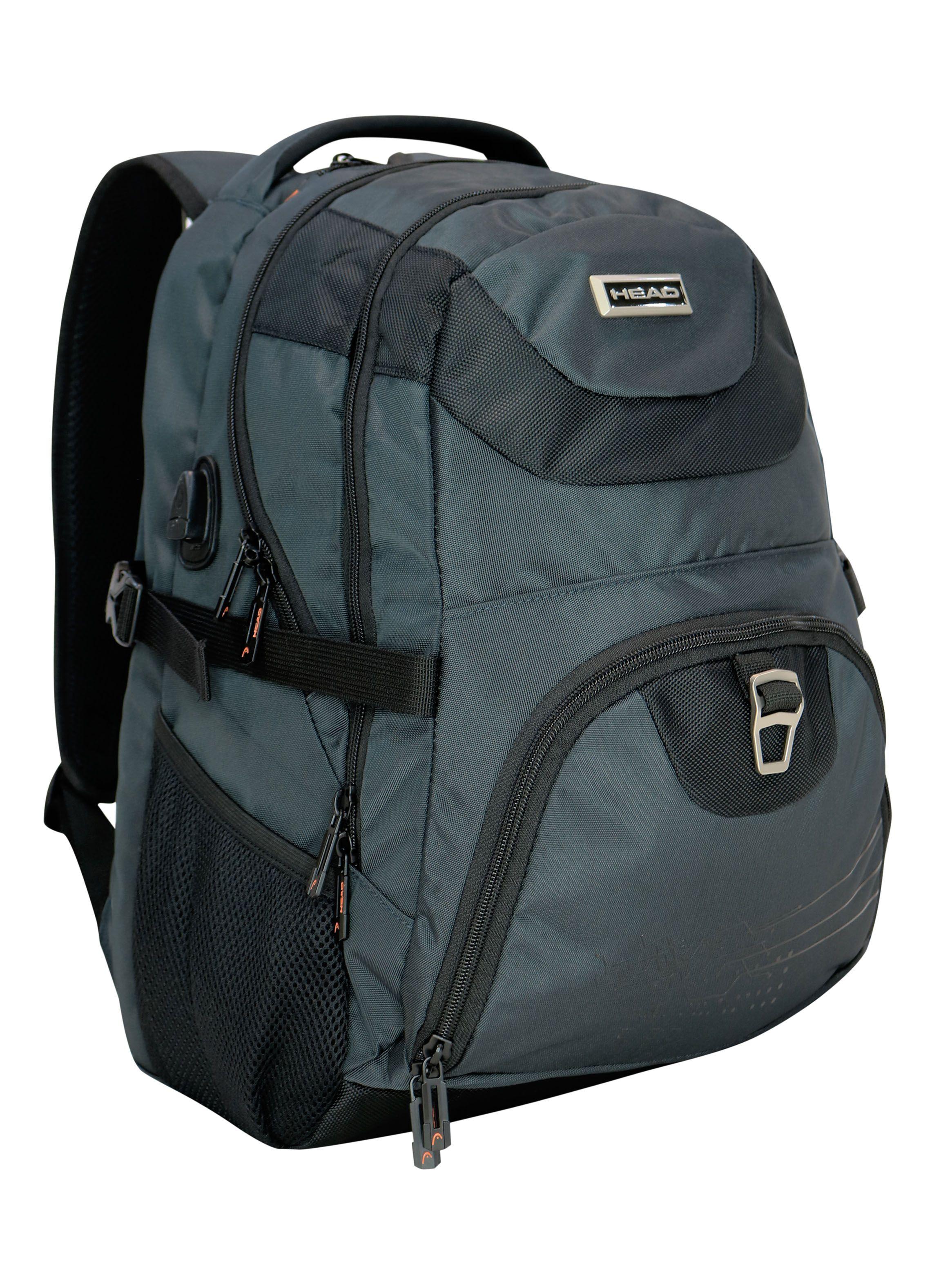 Mochila Portalaptop Q7 Usb Gris-2