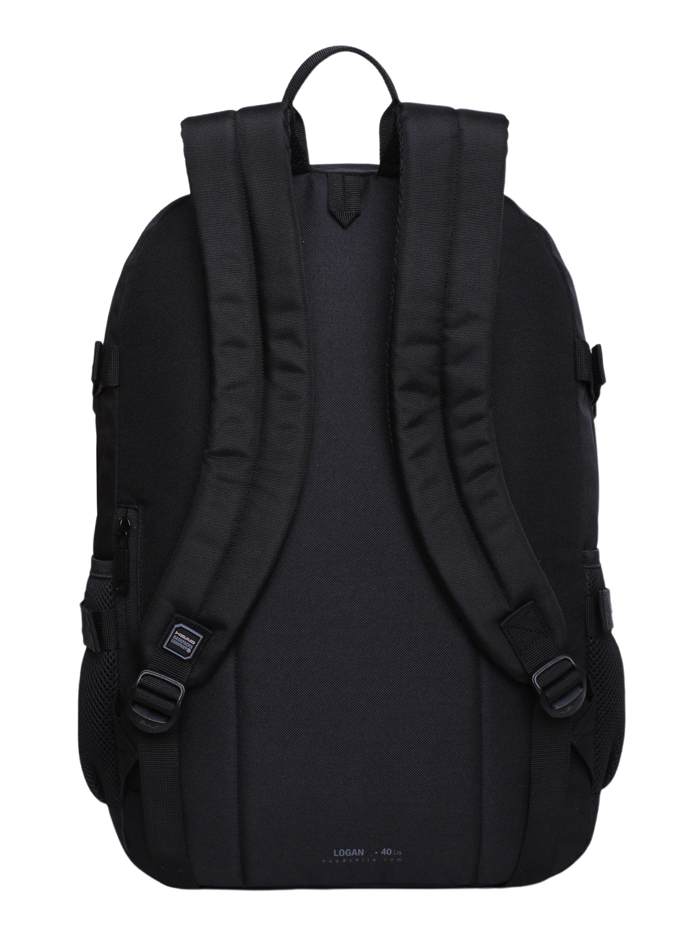Mochila Portalaptop Logan Rev Rombos Negro-1
