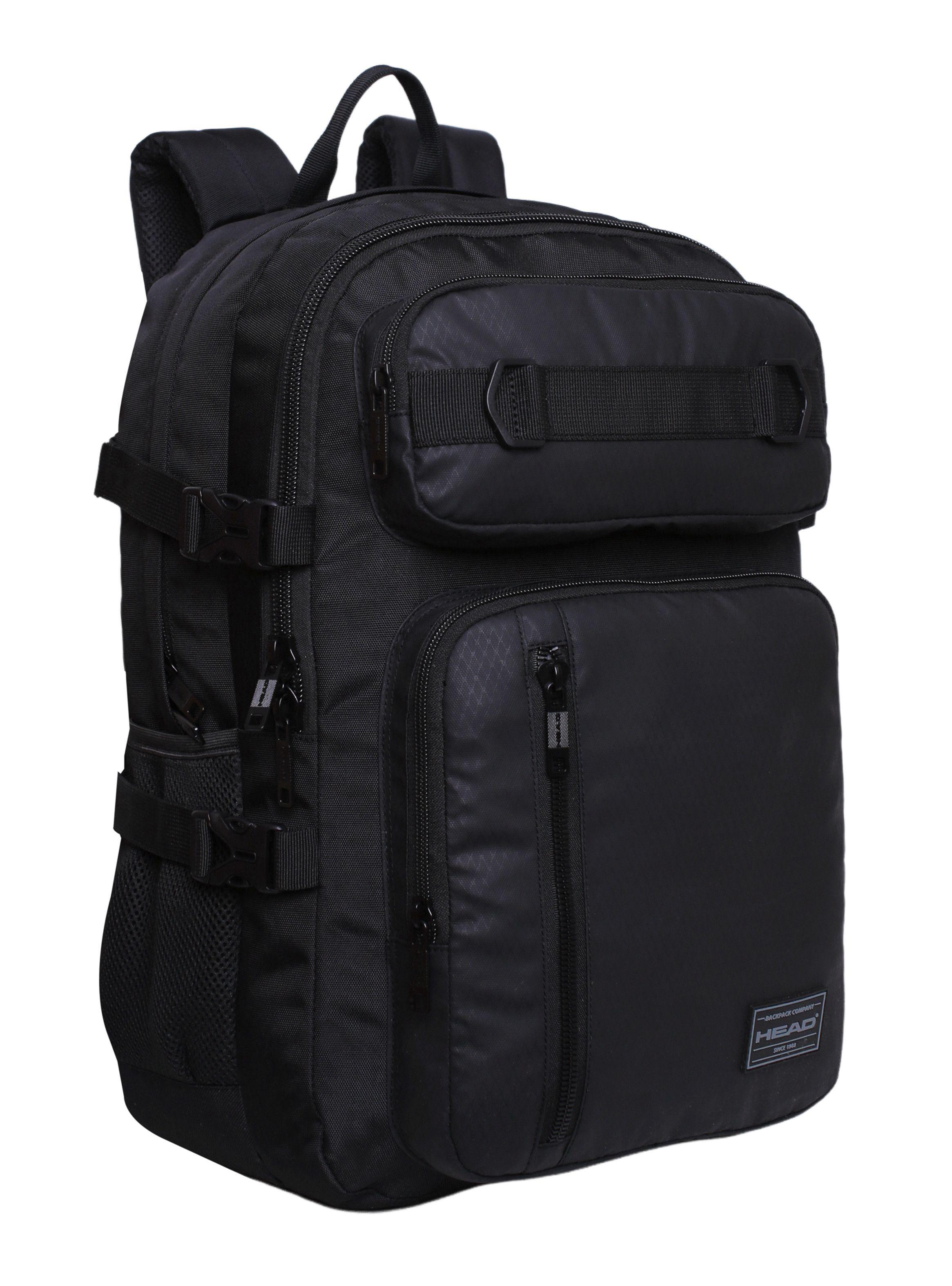 Mochila Portalaptop Logan Rev Rombos Negro-0