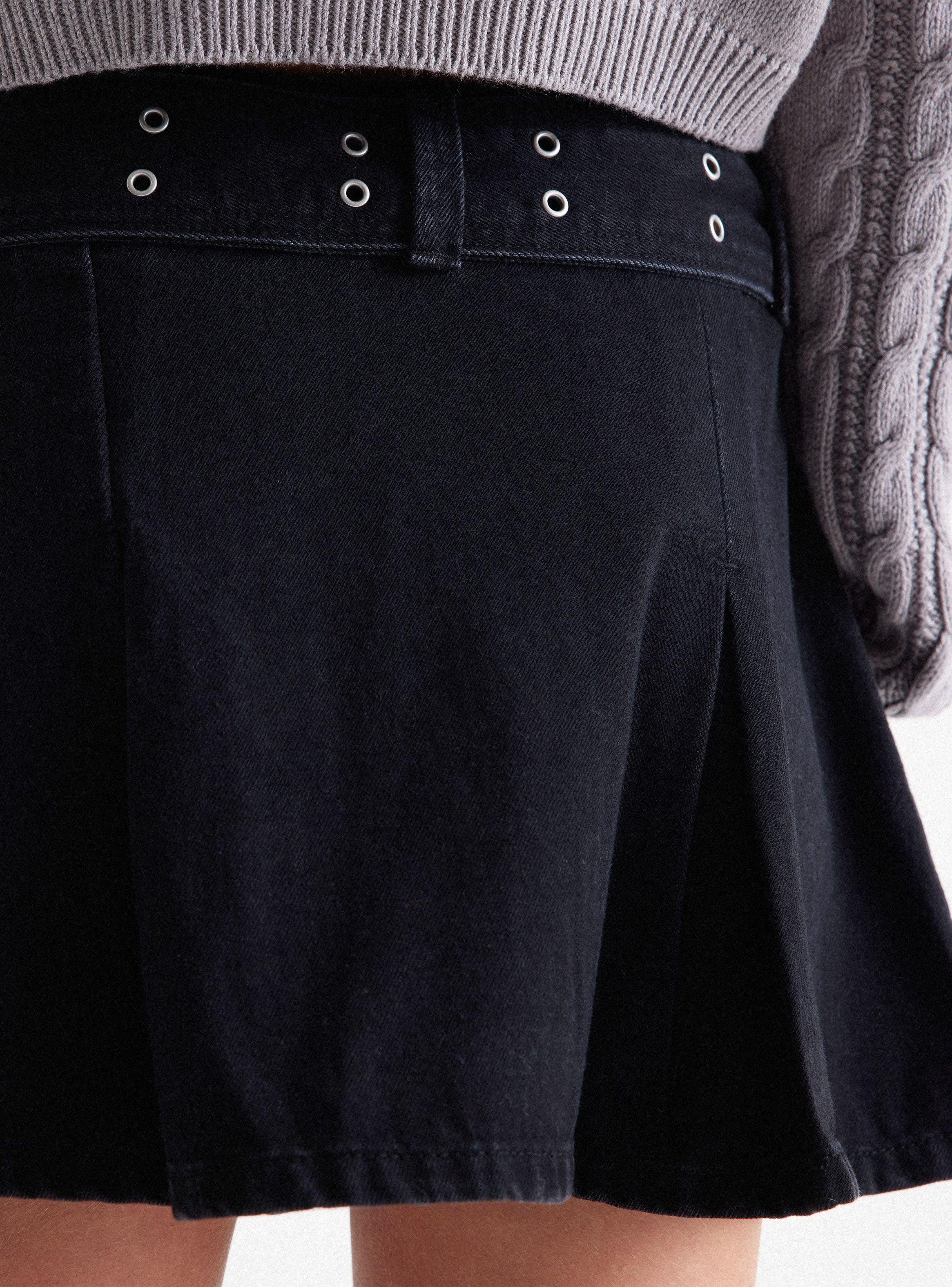 Falda Bolsillos Cargo Mas Cinturón Ancho-3