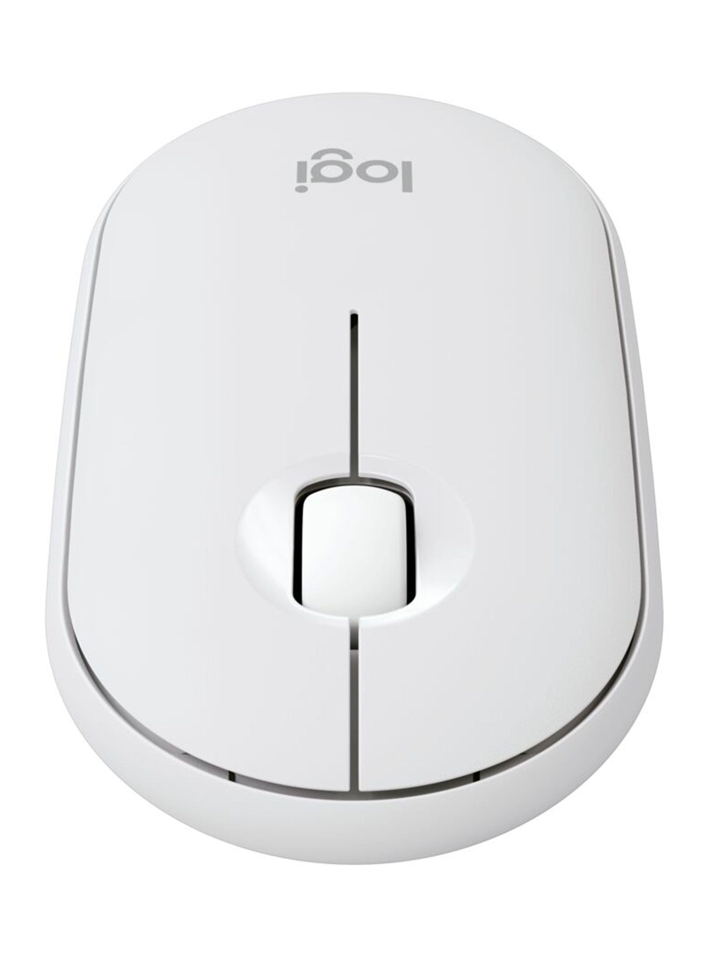 Mouse Inalámbrico M350S Blanco-2