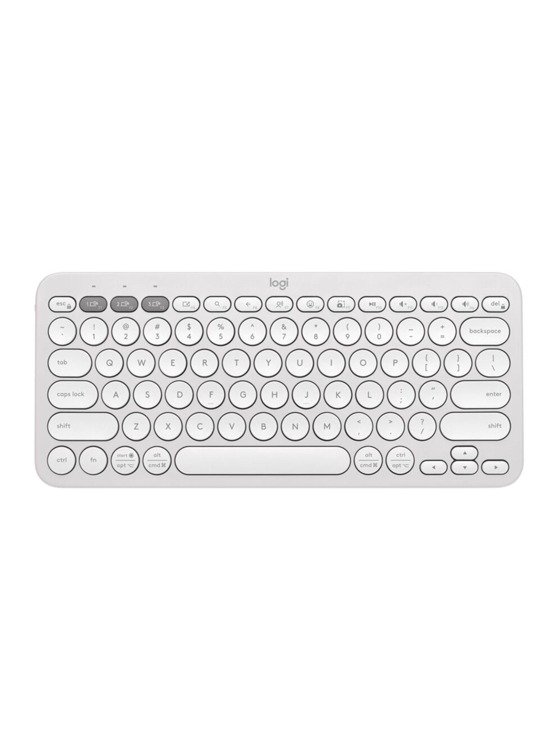 Teclado Inalámbrico K380S Blanco-0