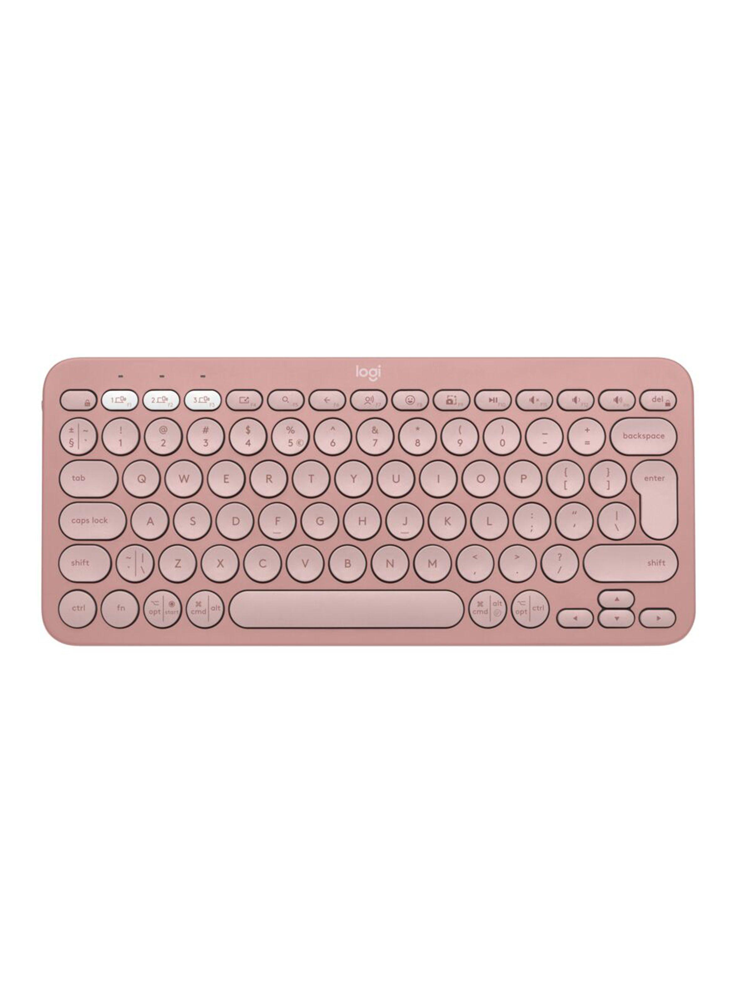 Teclado Inalámbrico K380S Rosado-0