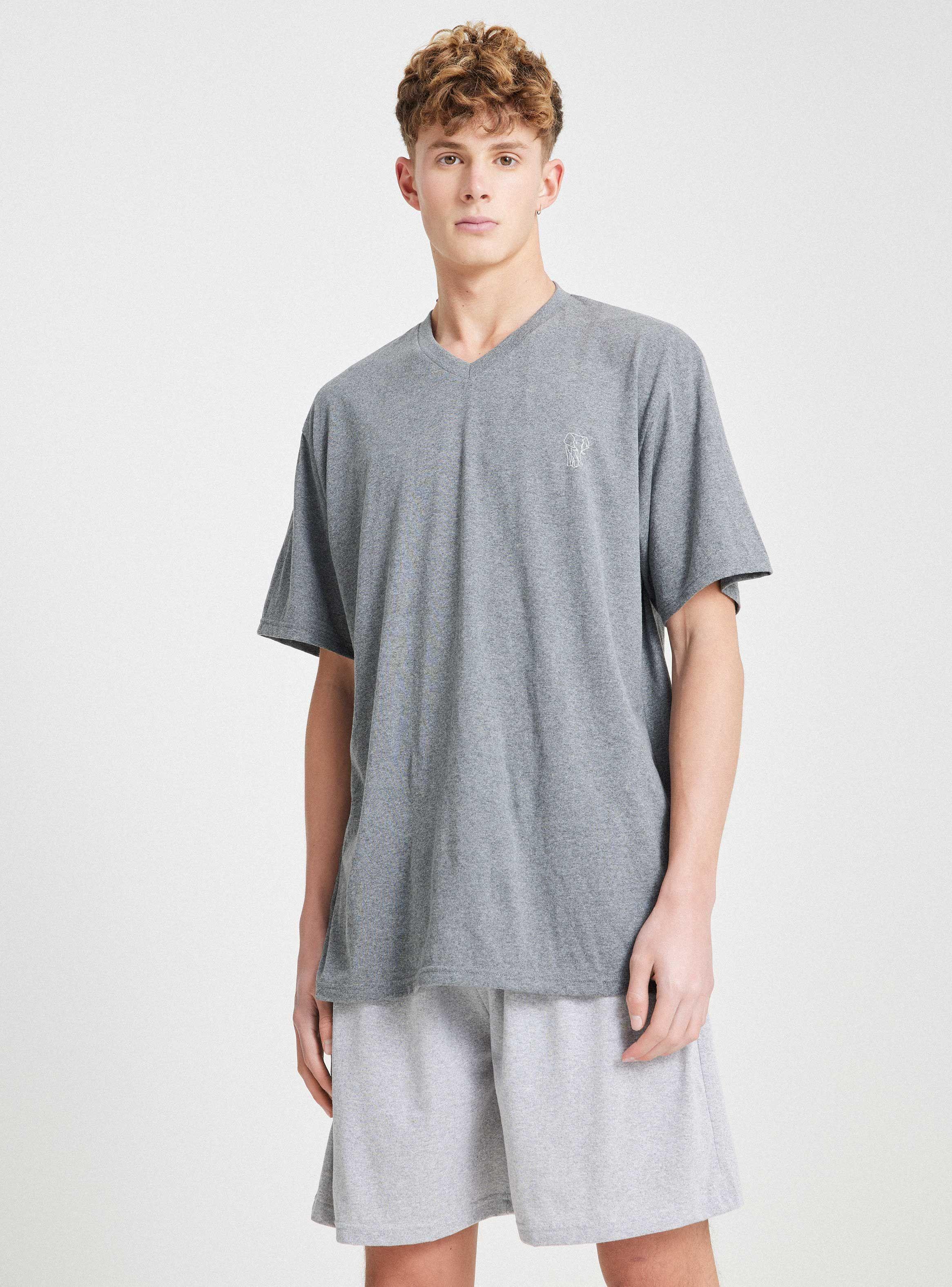 Pijama Corto Basics Cuello V de Opposite