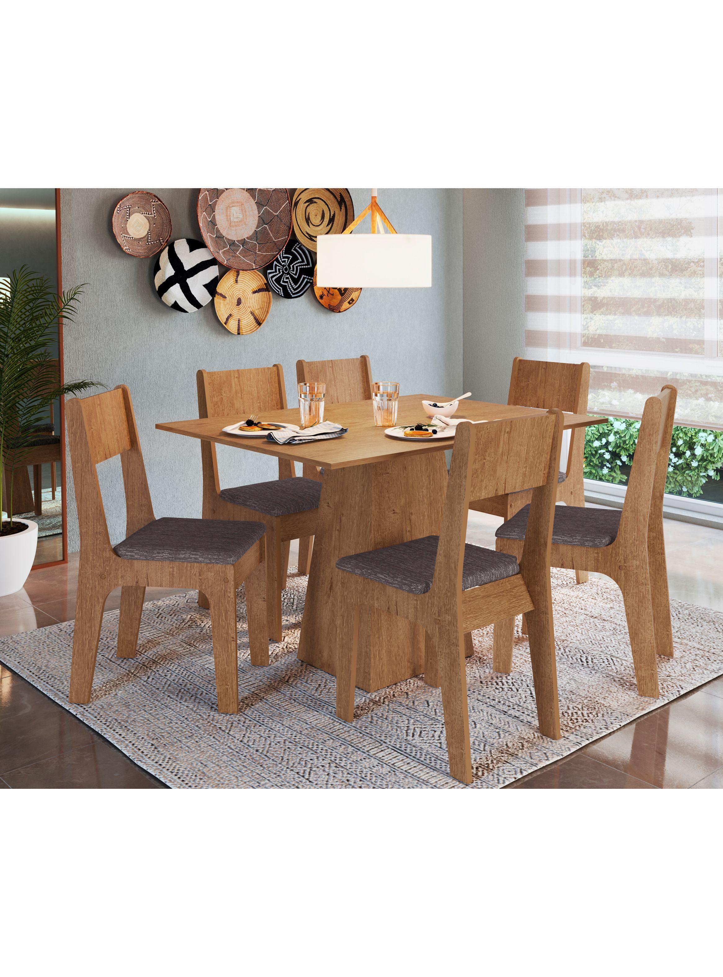 Juego de Comedor + 6 Sillas-4