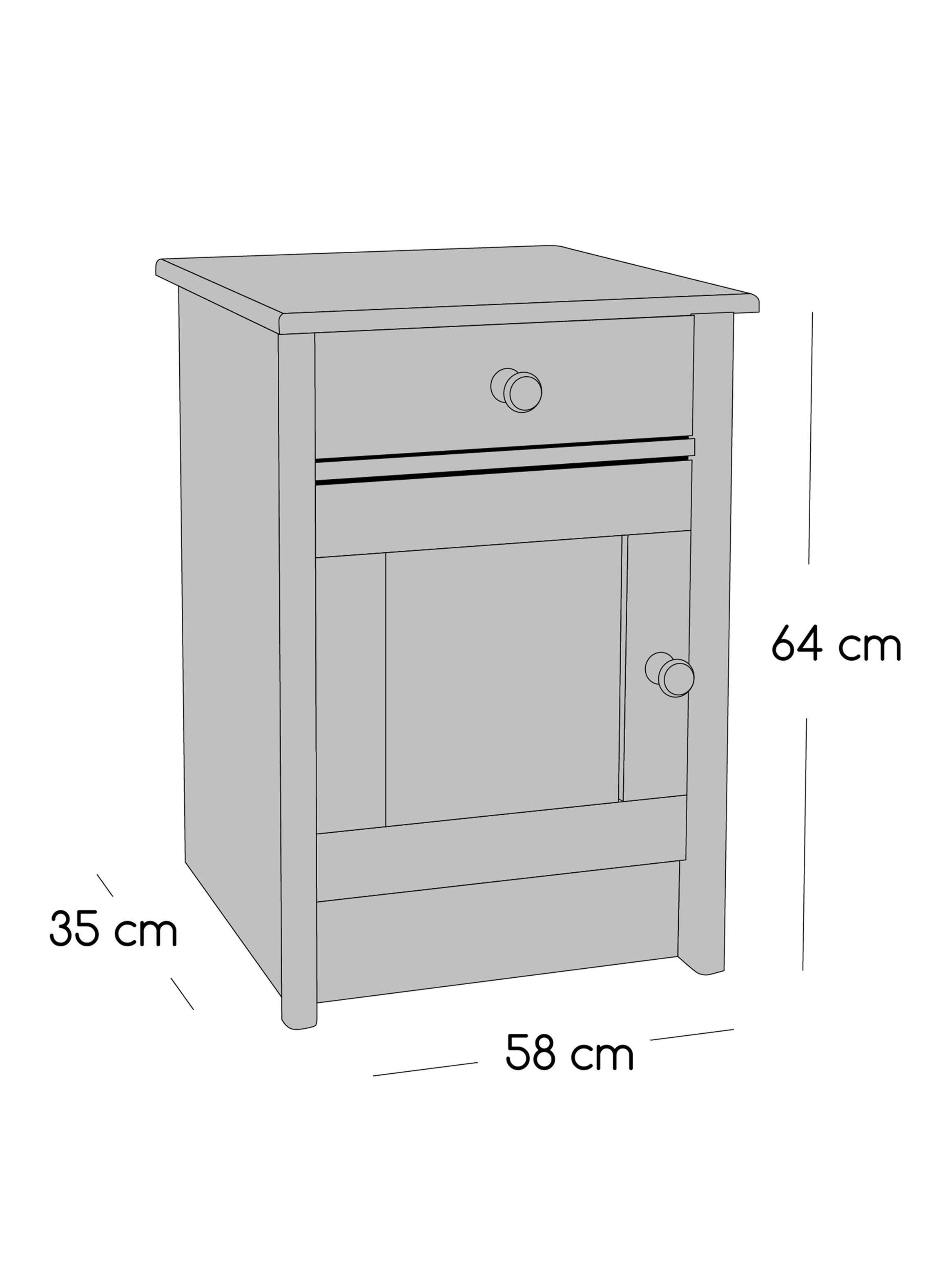 Cama Europea Everest 2 Plazas + Set Muebles Villarreal-2