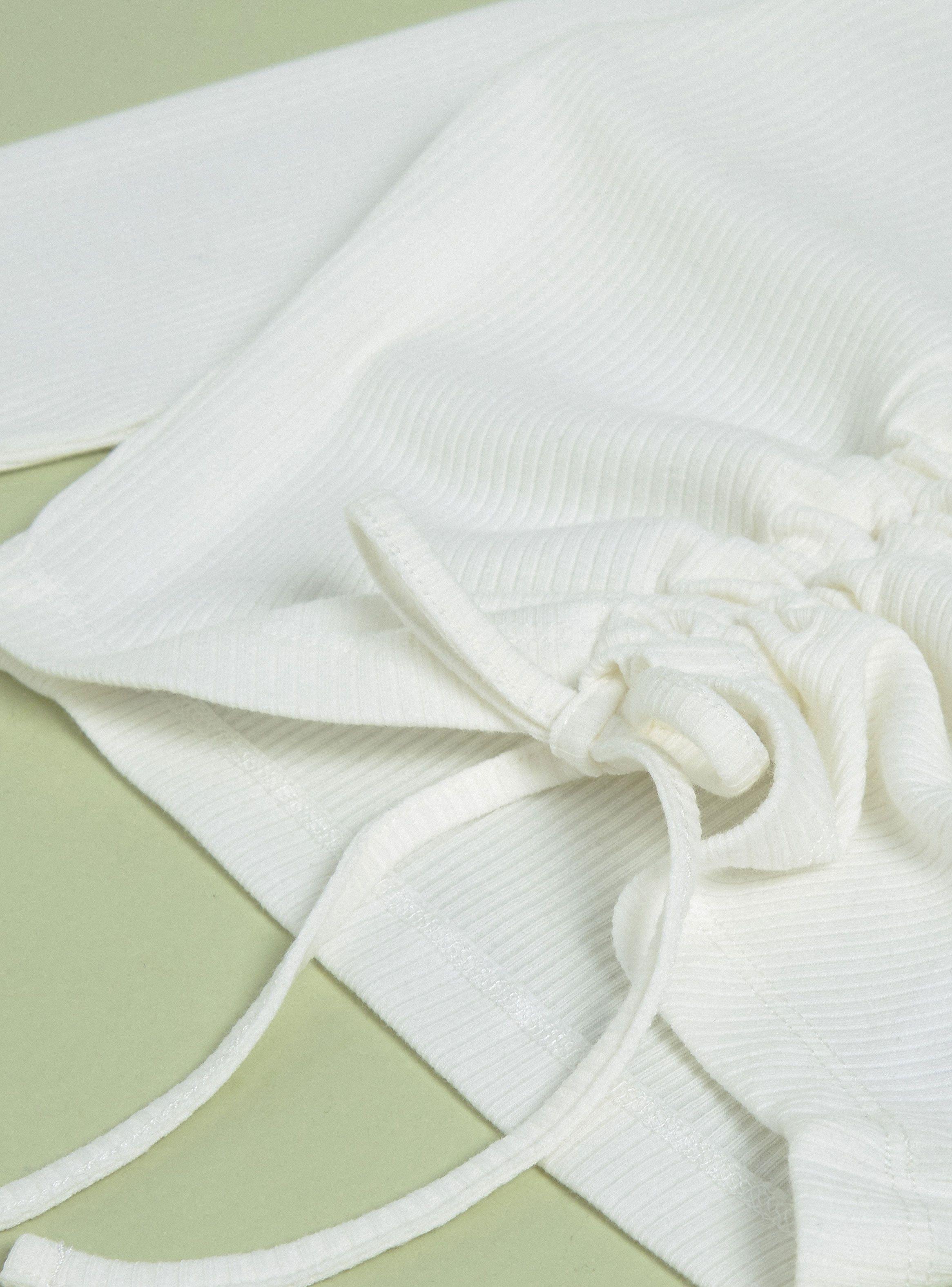 Polera Nudo Ajustable de Rib Lavada-4