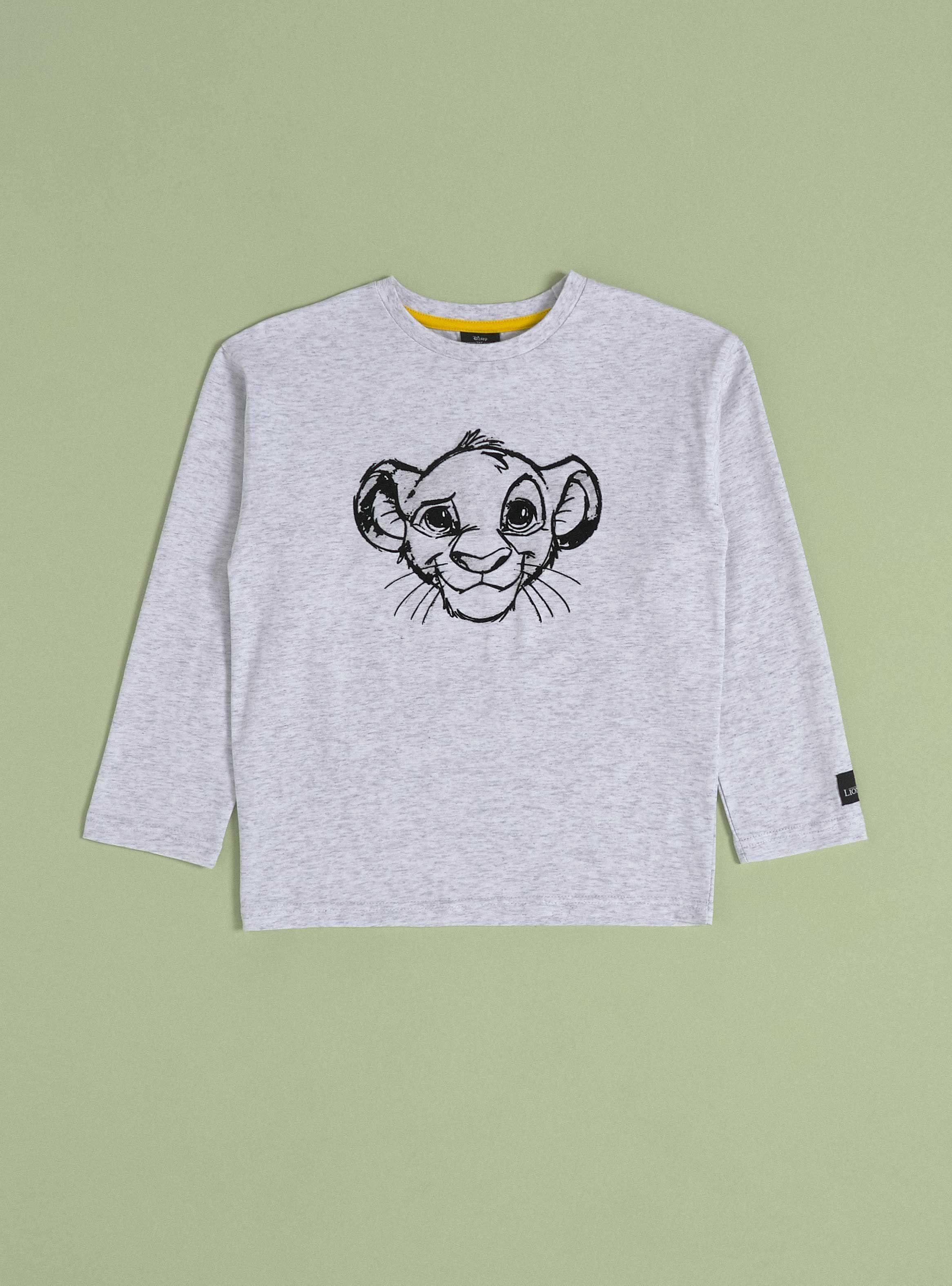 Polera Manga Larga Niño Rey León Disney-2