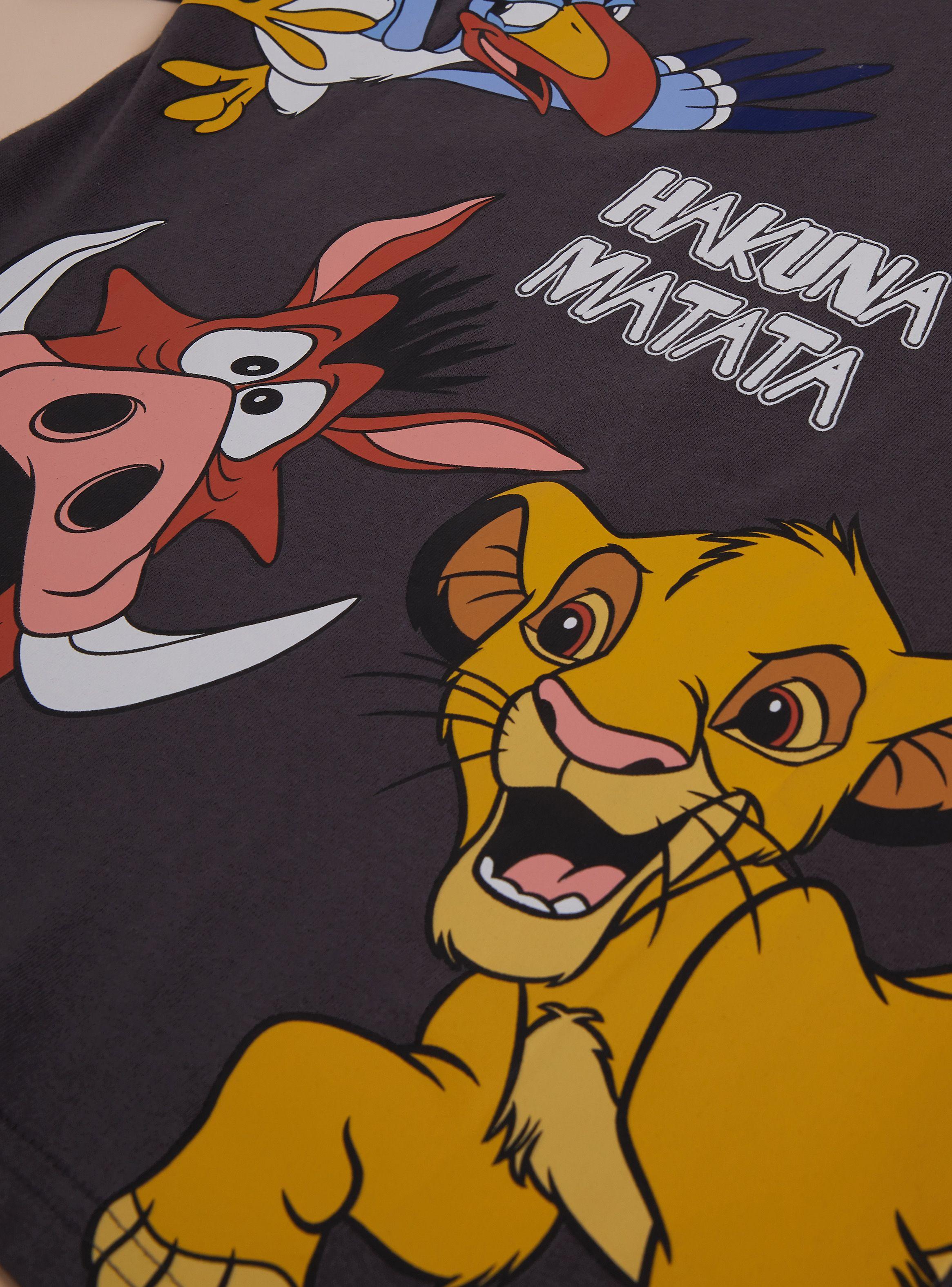 Polera Niño Manga Corta Rey León Disney-4