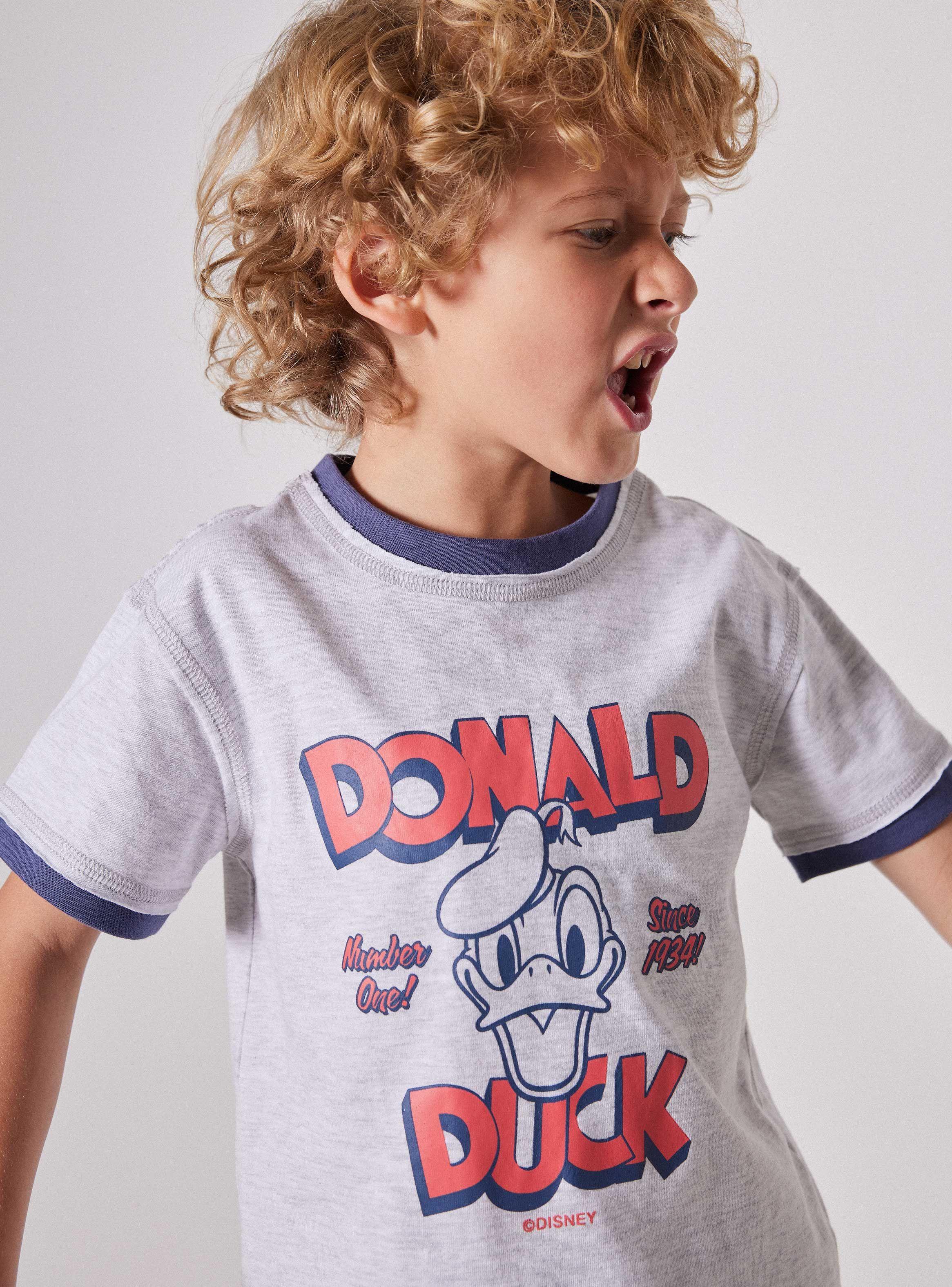 Polera Niño Manga Corta Donald Duck Disney-1