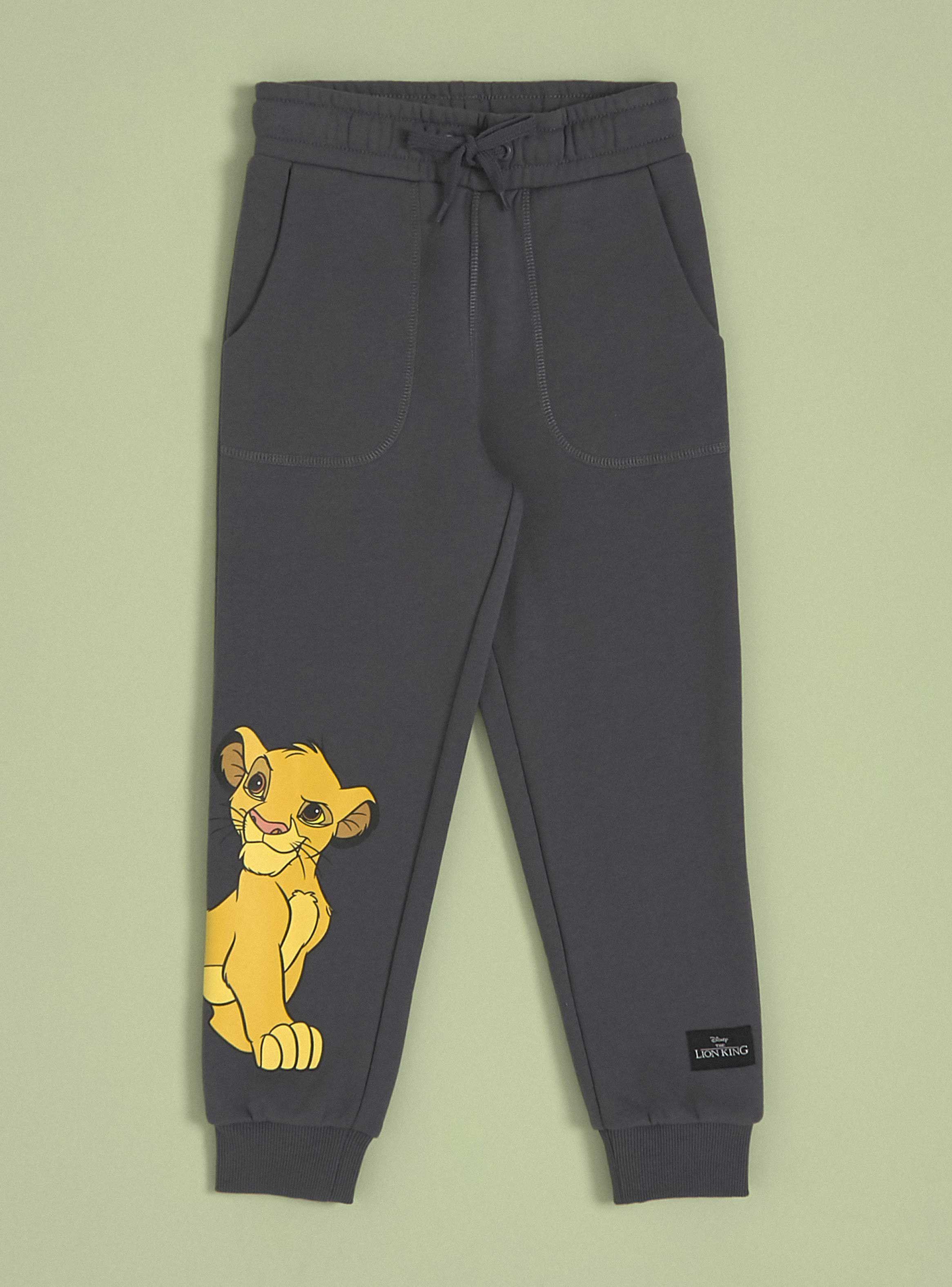 Pantalón con Bolsillo y Estampado Simba-2