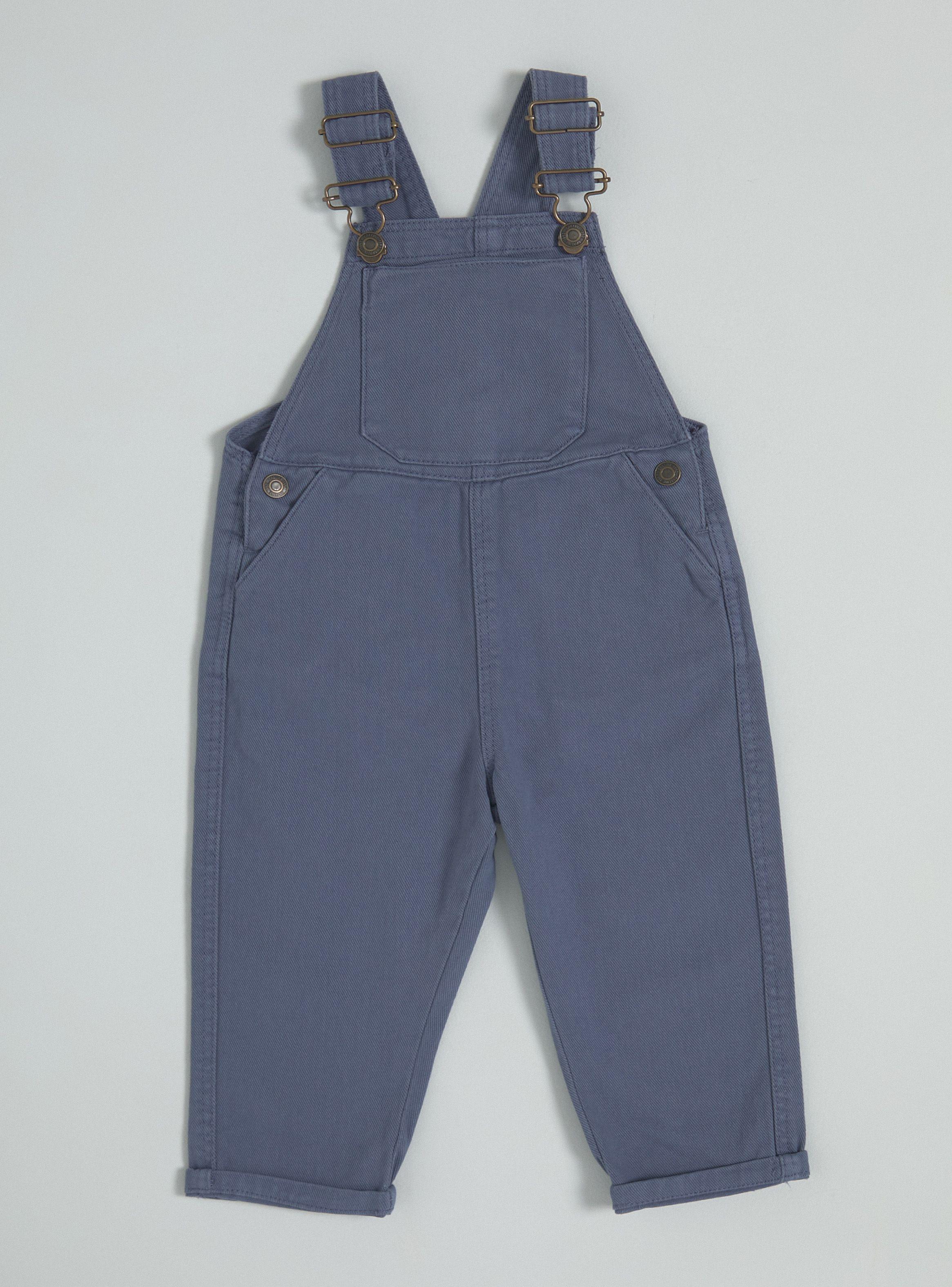 Jardinera Color Plano Teñido en Prenda-0