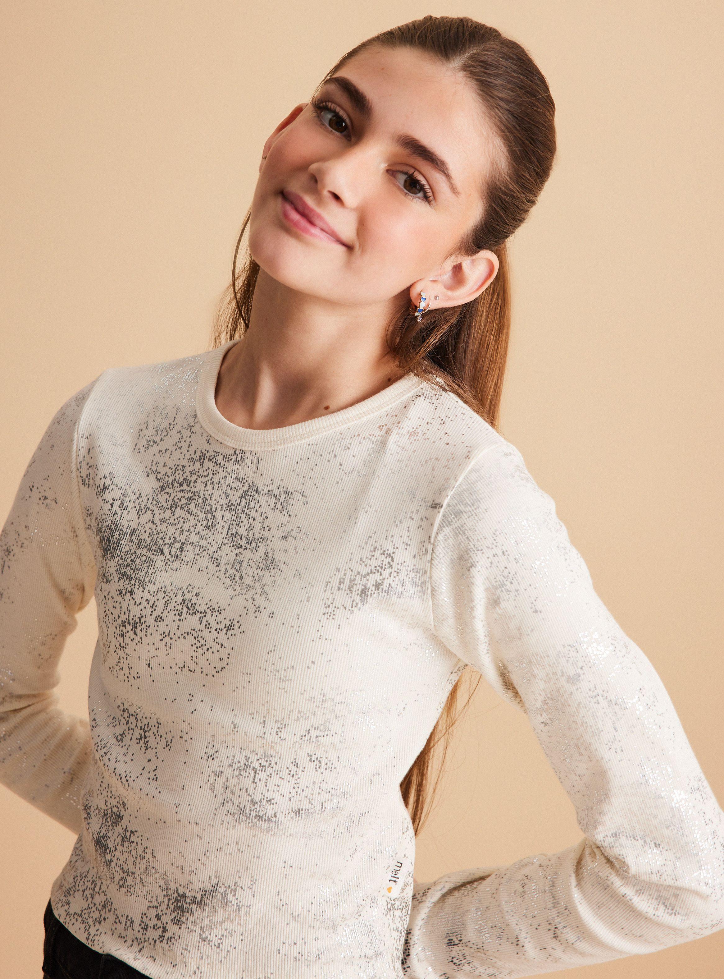 Polera Manga Larga Print Folia-1