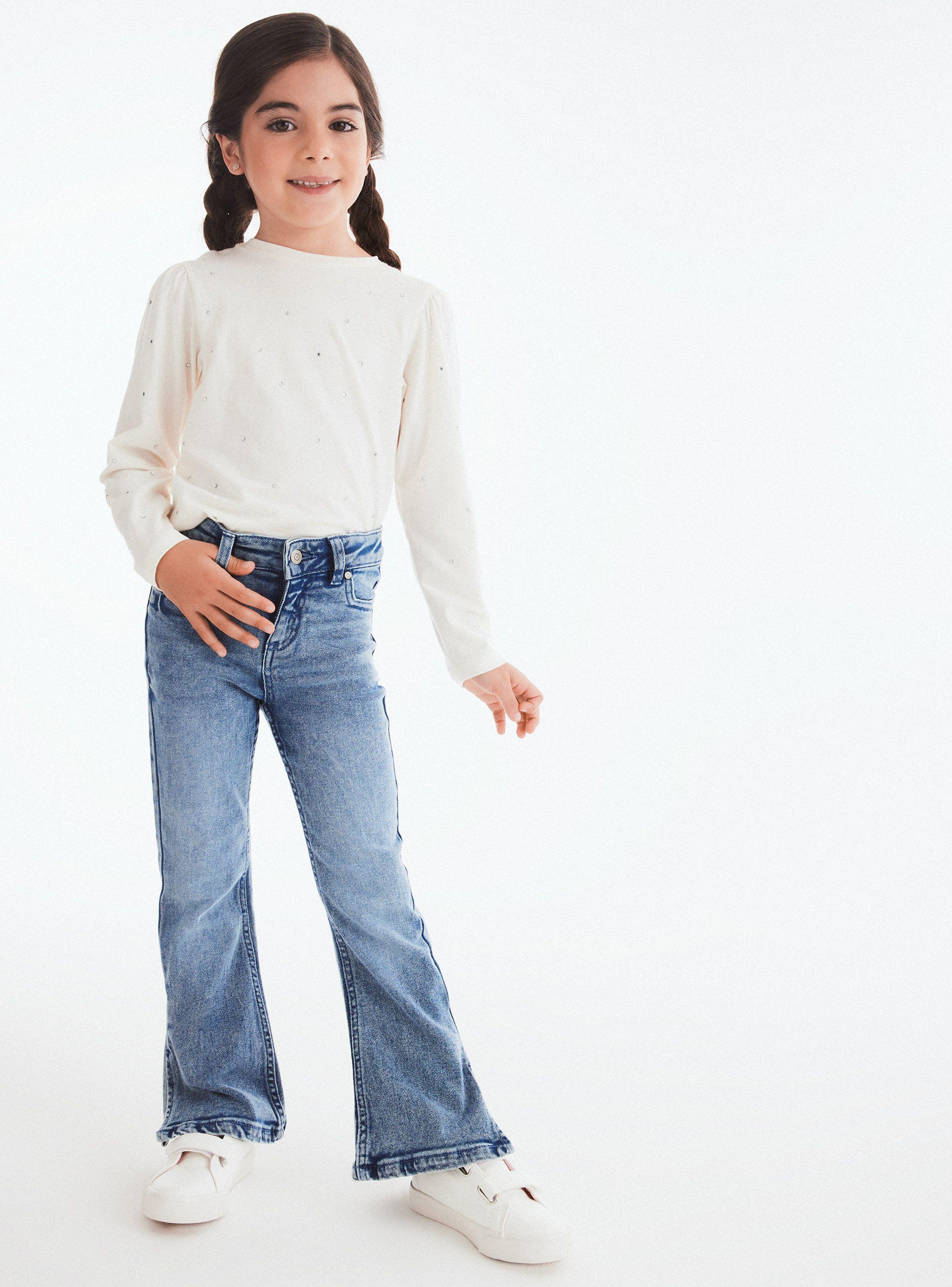Jeans Acampanados Denim-0