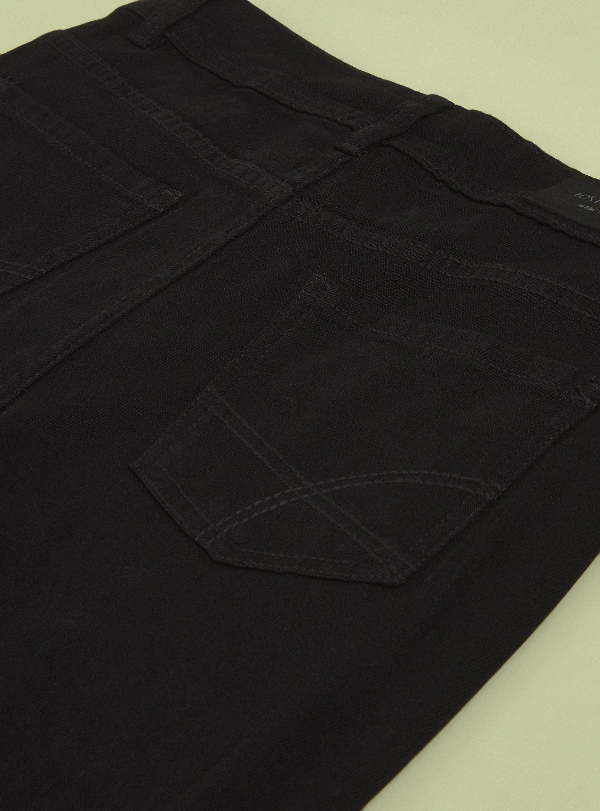 Jeans Flare con Snaps Button-4