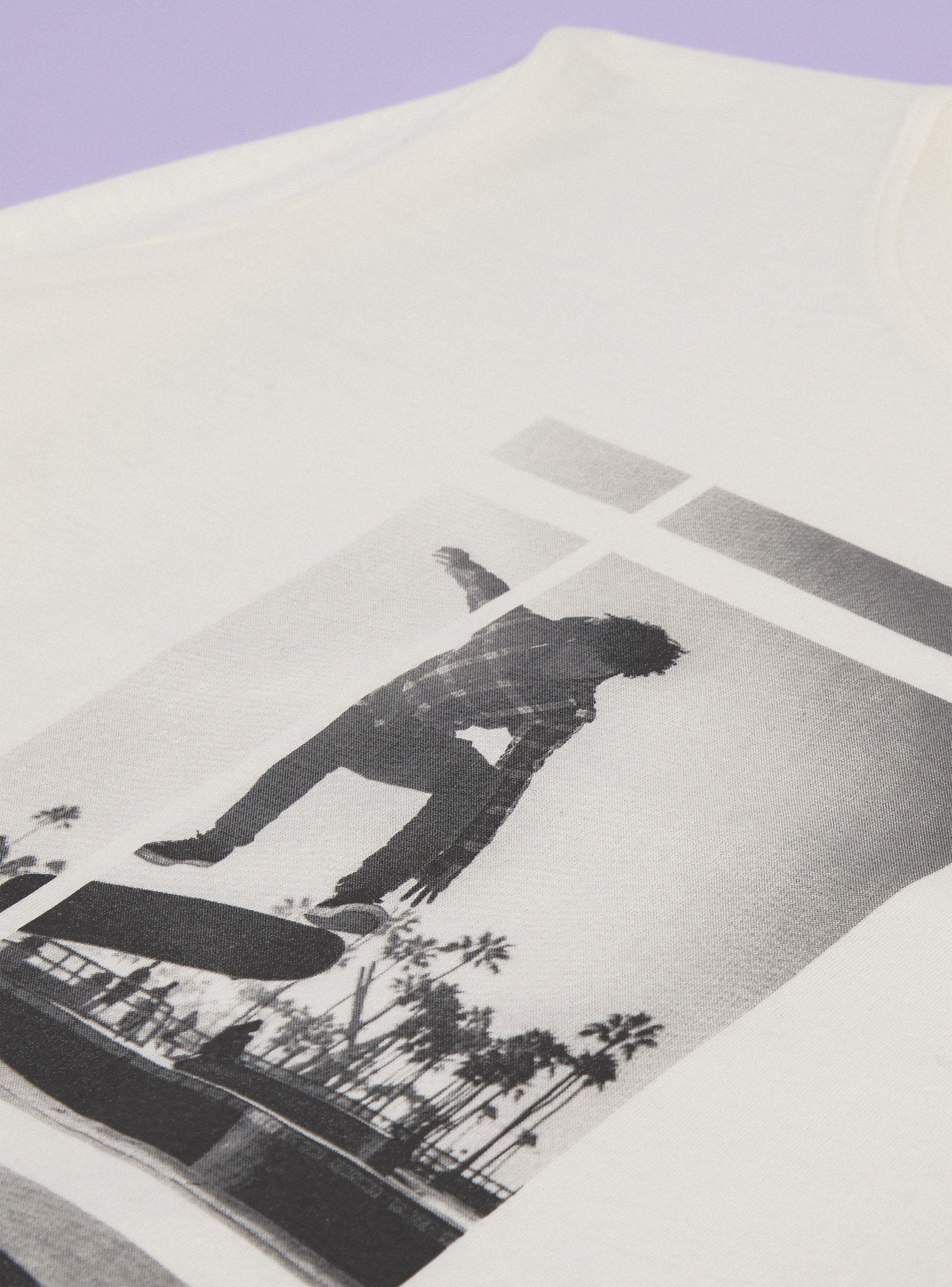 Polera Manga Larga Foto Print-4