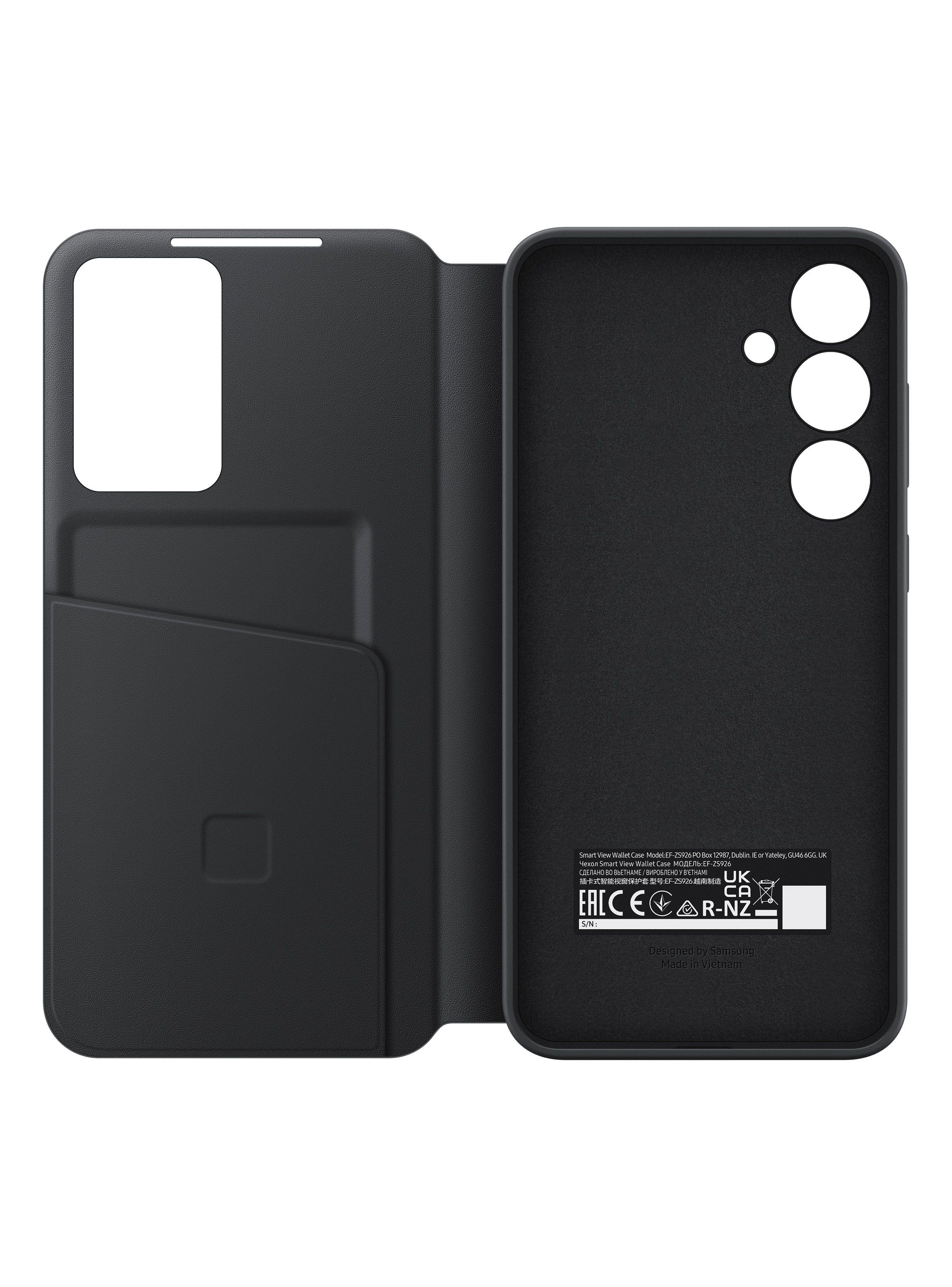 Carcasa Galaxy S24+ Smart View Wallet Case Black-2