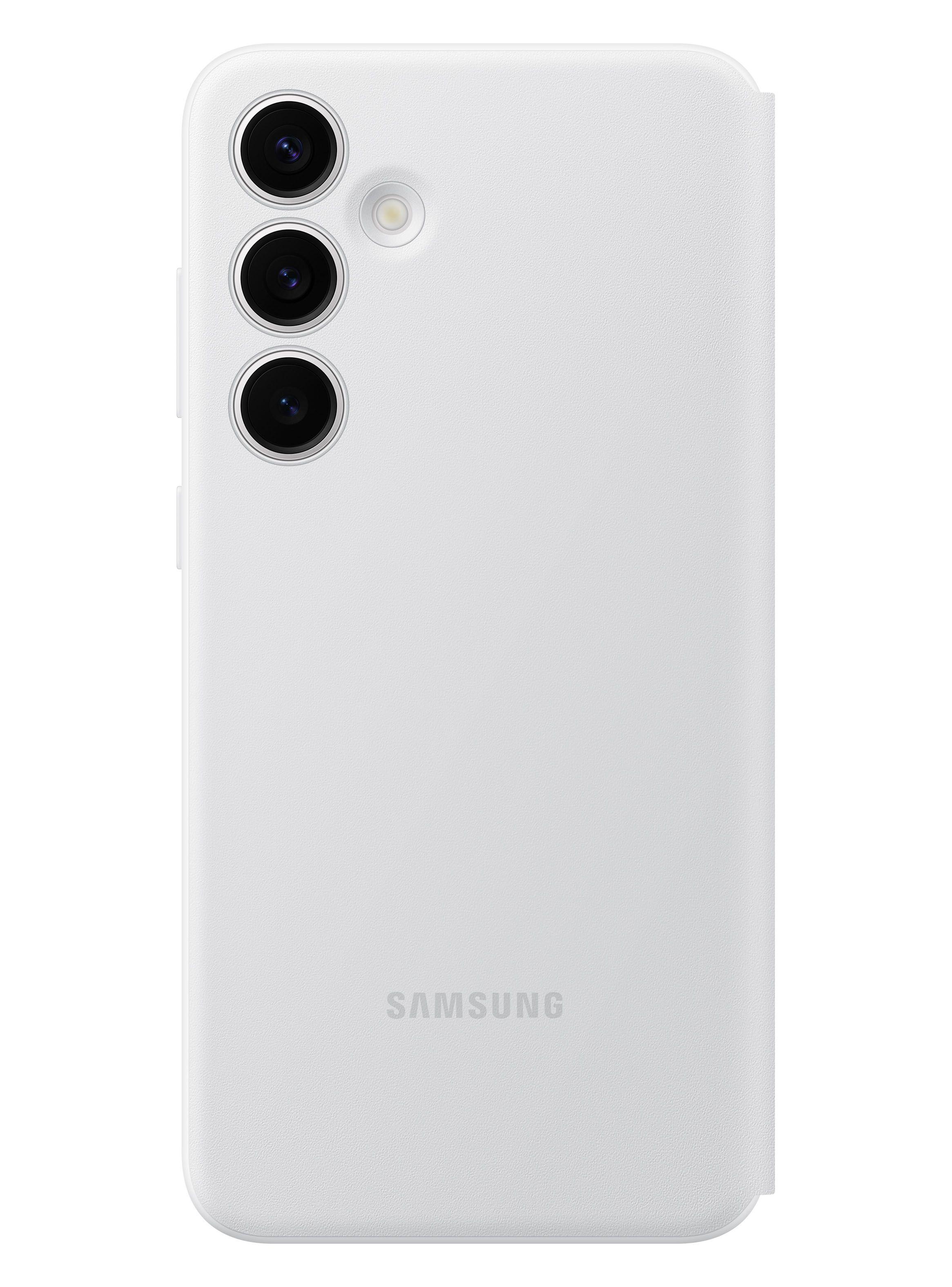 Carcasa Galaxy S24+ Smart View Wallet Case White-2