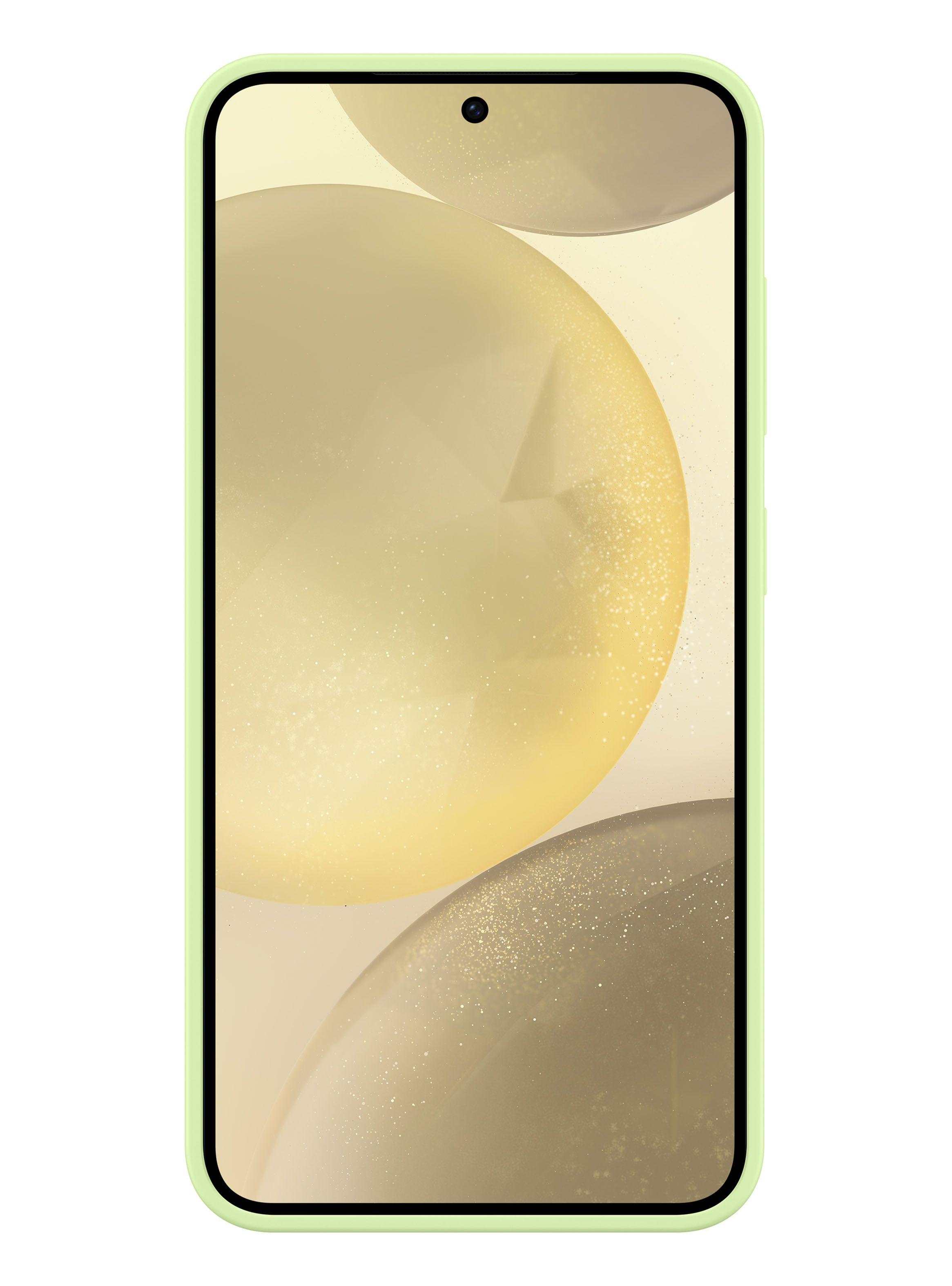 Carcasa Galaxy S24 Silicone Case Light Green-3