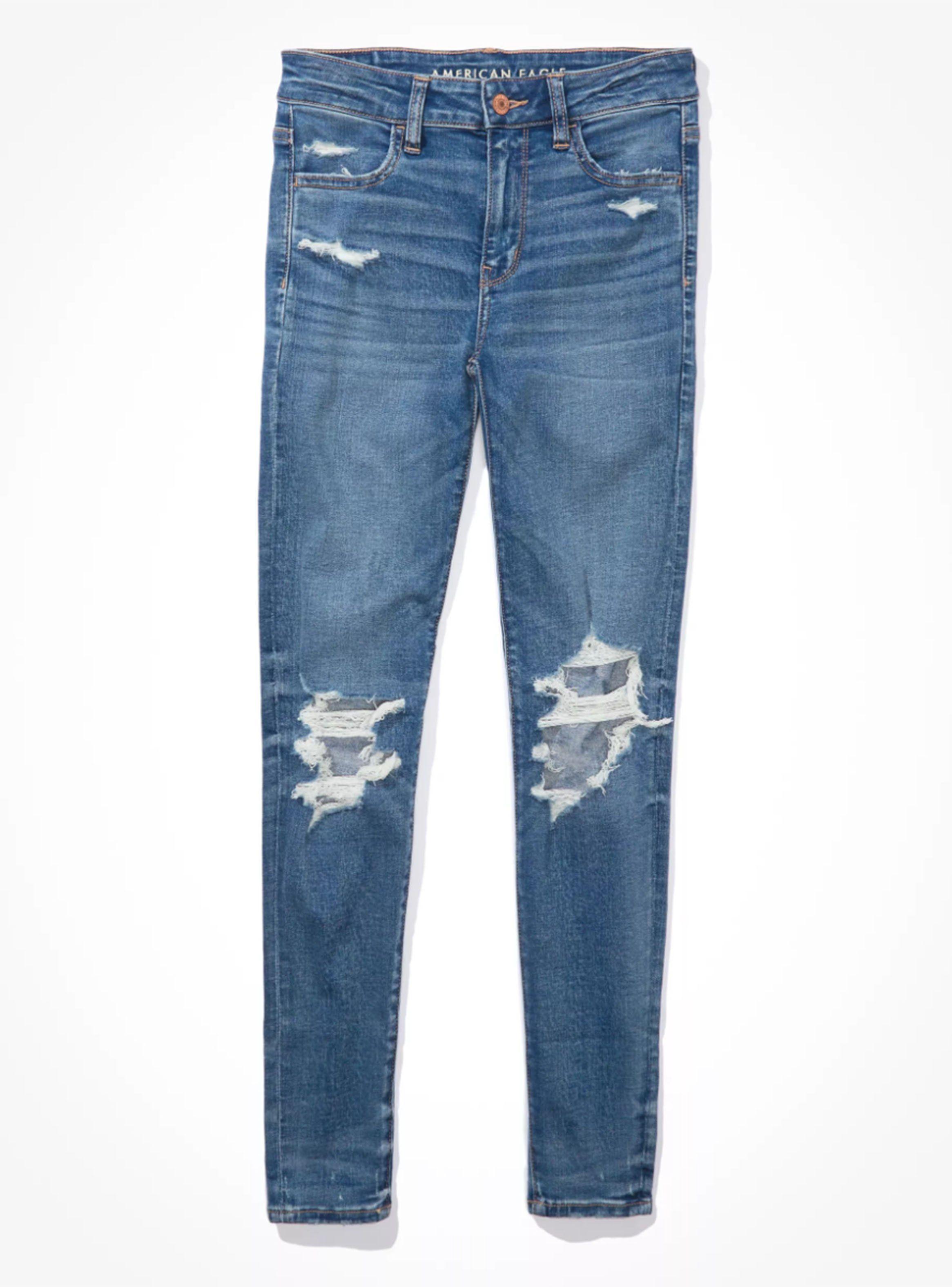 Jeans Level Jegging Cintura Alta Con Rasgados-2