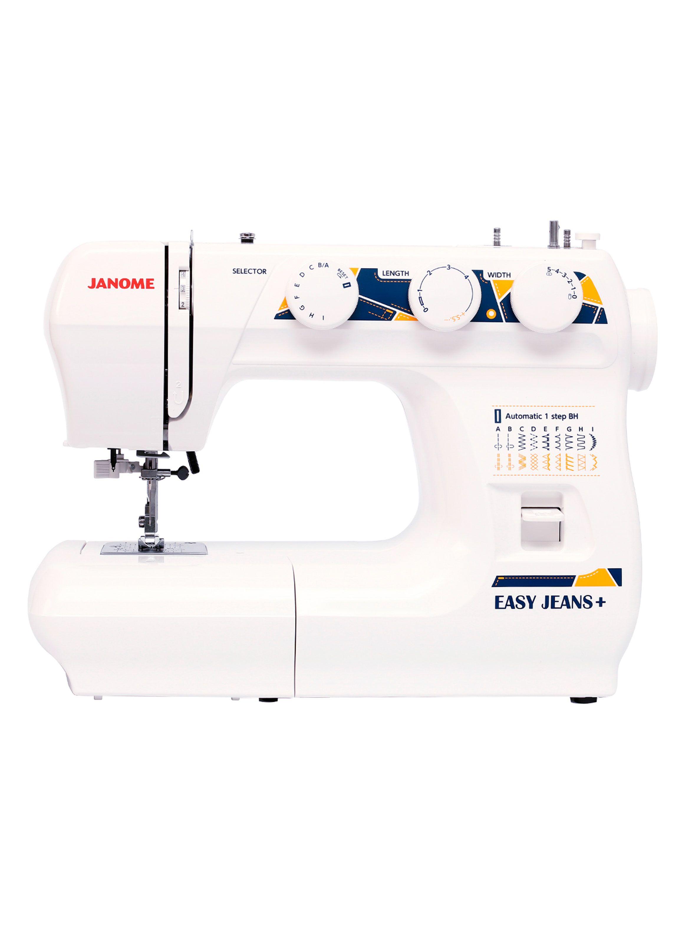 Máquina de Coser Easy Jeans Plus + Máquina Overlock 8002D-3