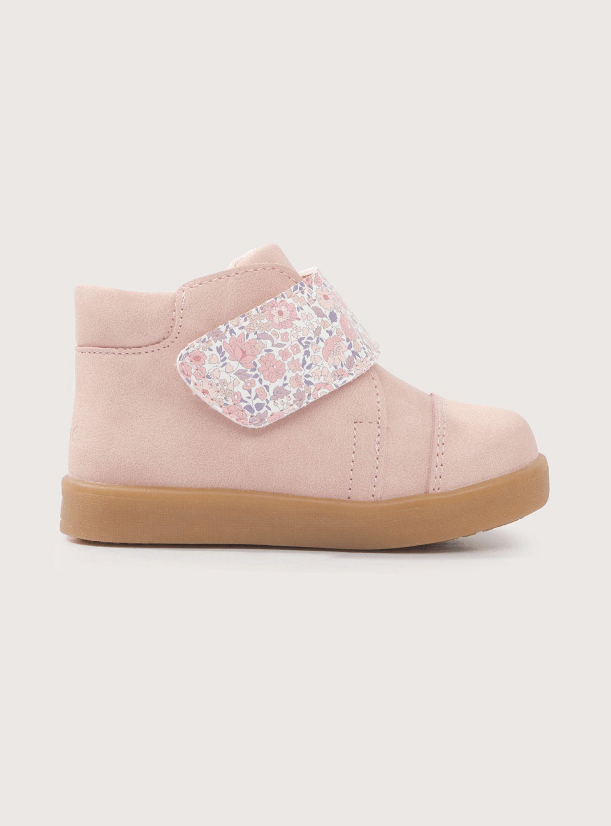 Botín Flor Print en Velcro Colección Niña-0