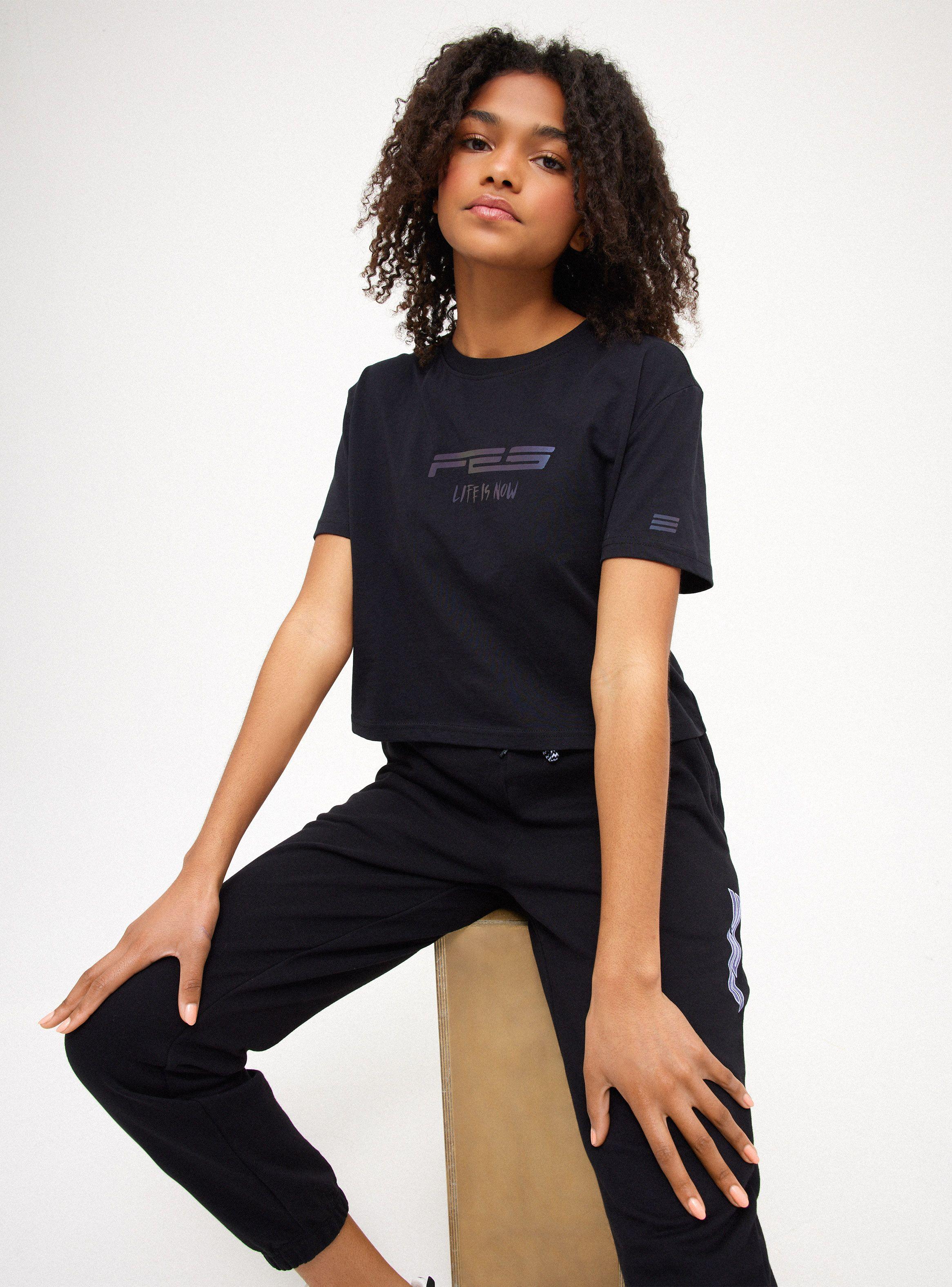 Polera Oversize Crop-0
