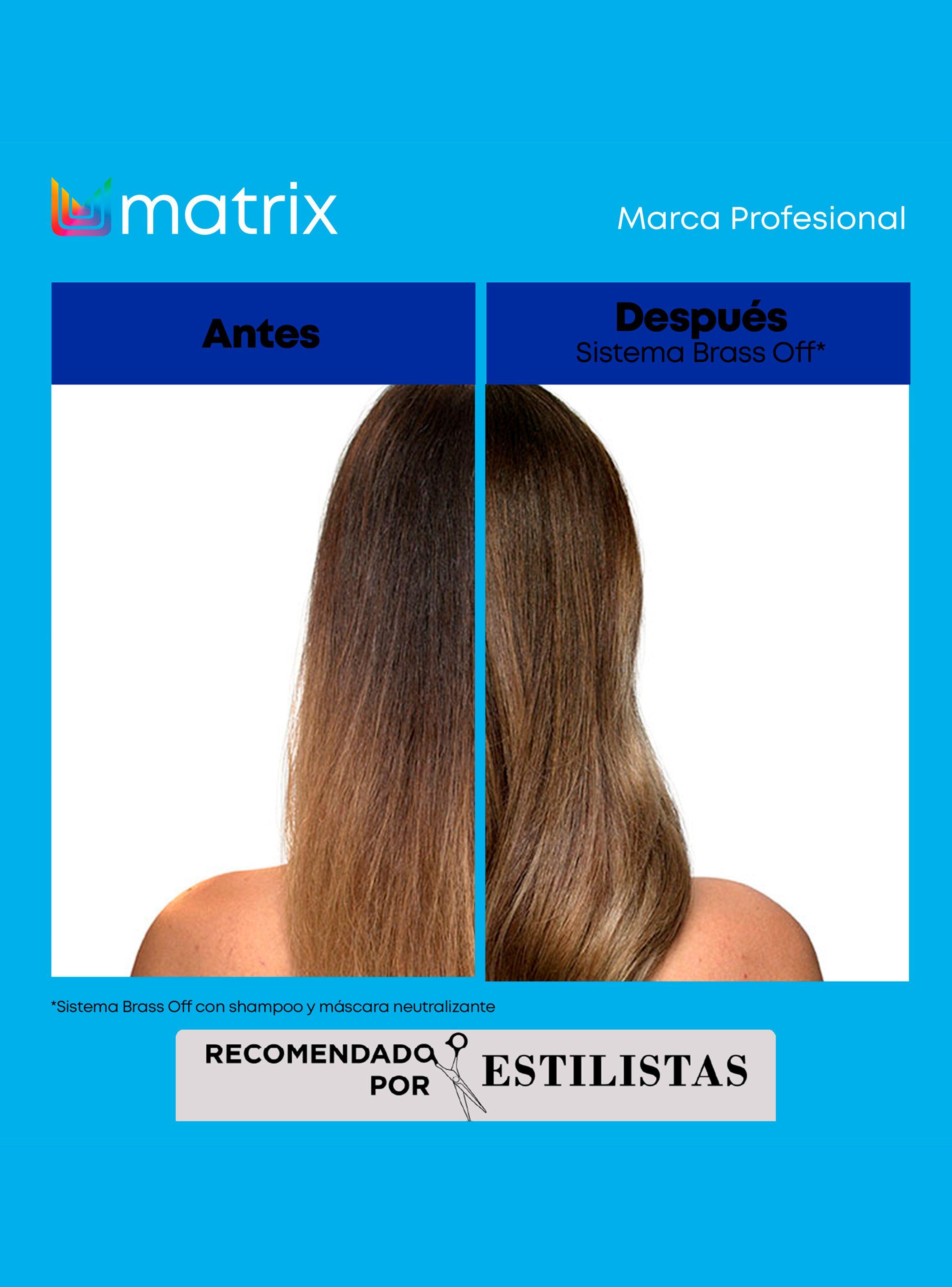 Set Neutralización de Tonos Anaranjados Brass Off Shampooo 1000 ml + Acondicionador 1000 ml-5