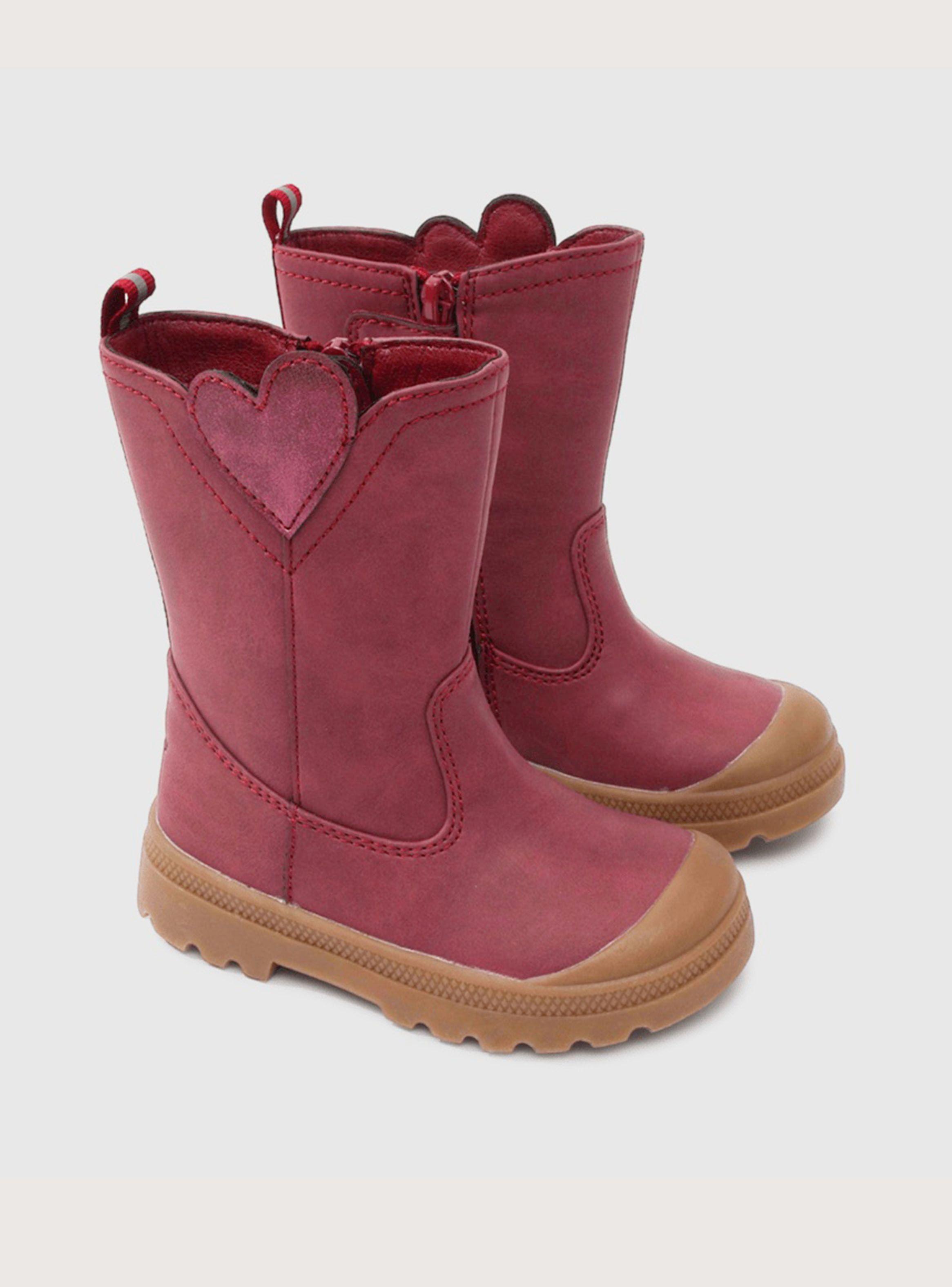 Bota Detalle Corazón Niña-1