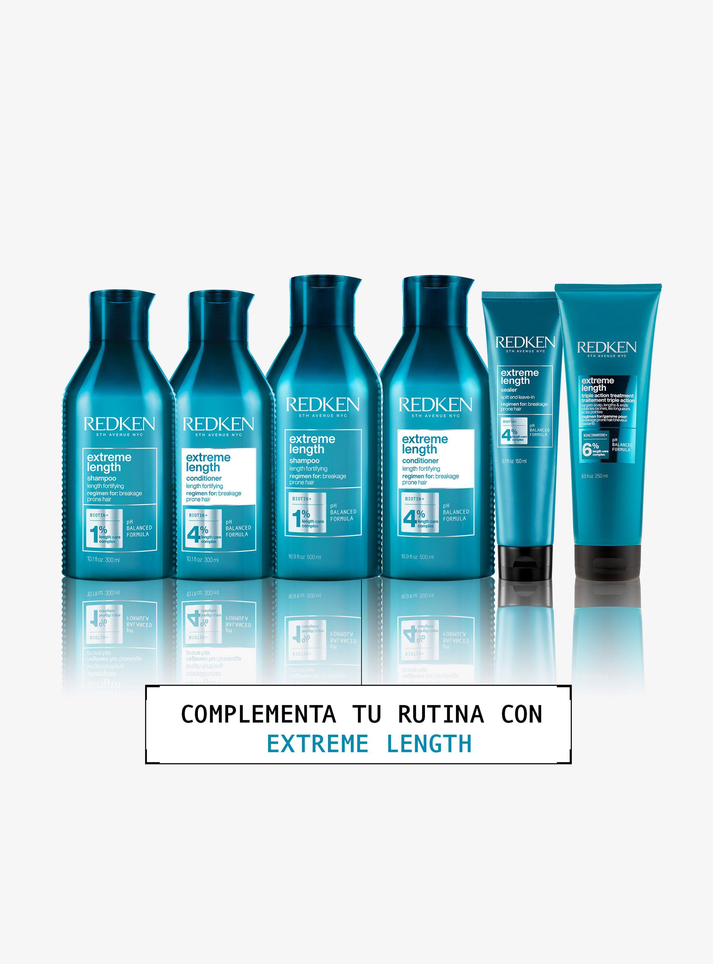 Máscara de Tratamiento Fortalecedor de largos Cabello Quebradizo Triple Action Extreme Length 250ml-3