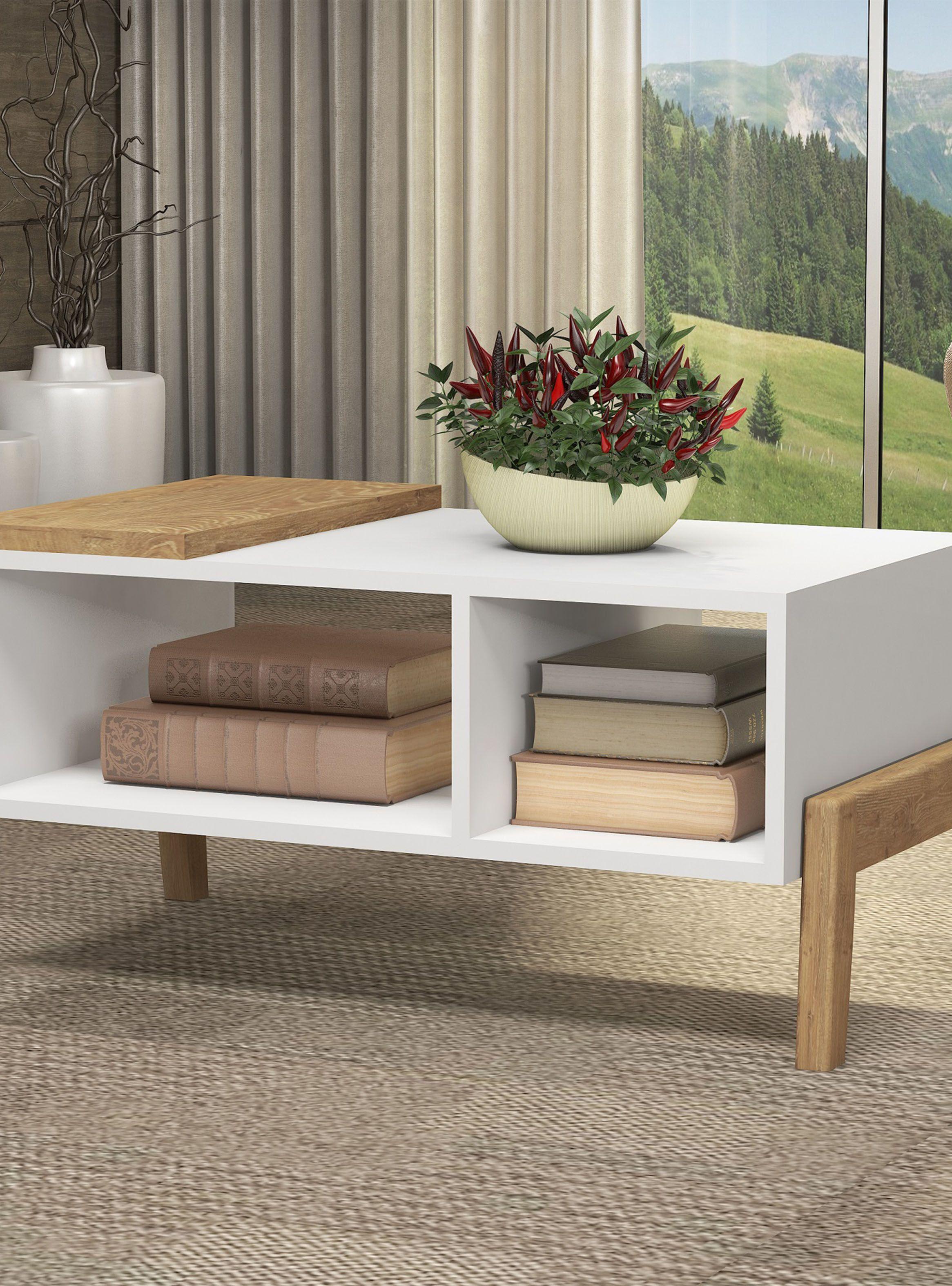 Mesa de Centro Bristol Blanco-3