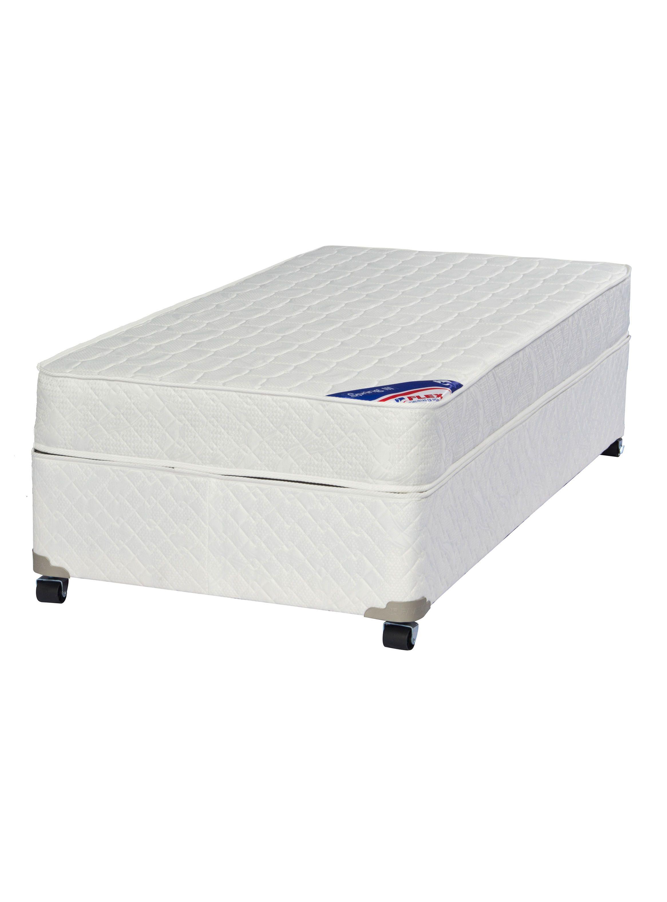Cama Americana Spring III 1 Plaza 90 x 190 cm-0