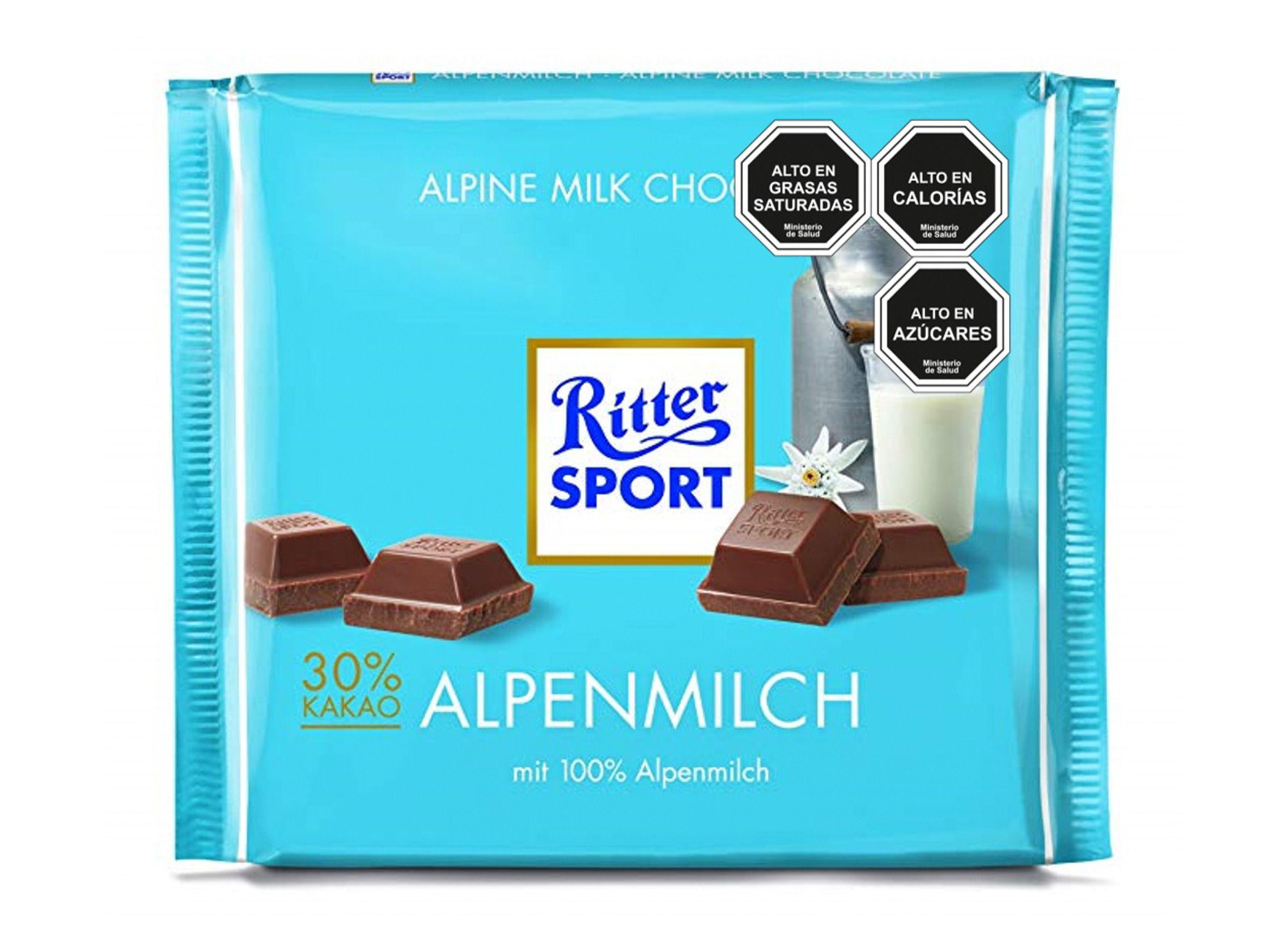 Chocolate Leche Alpes 250 gr Ritter-0
