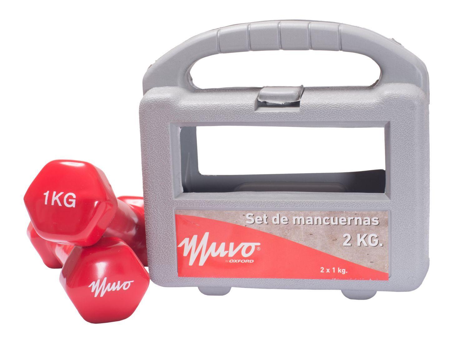 Set Mancuernas Vinyl 2 x 1Kg-0