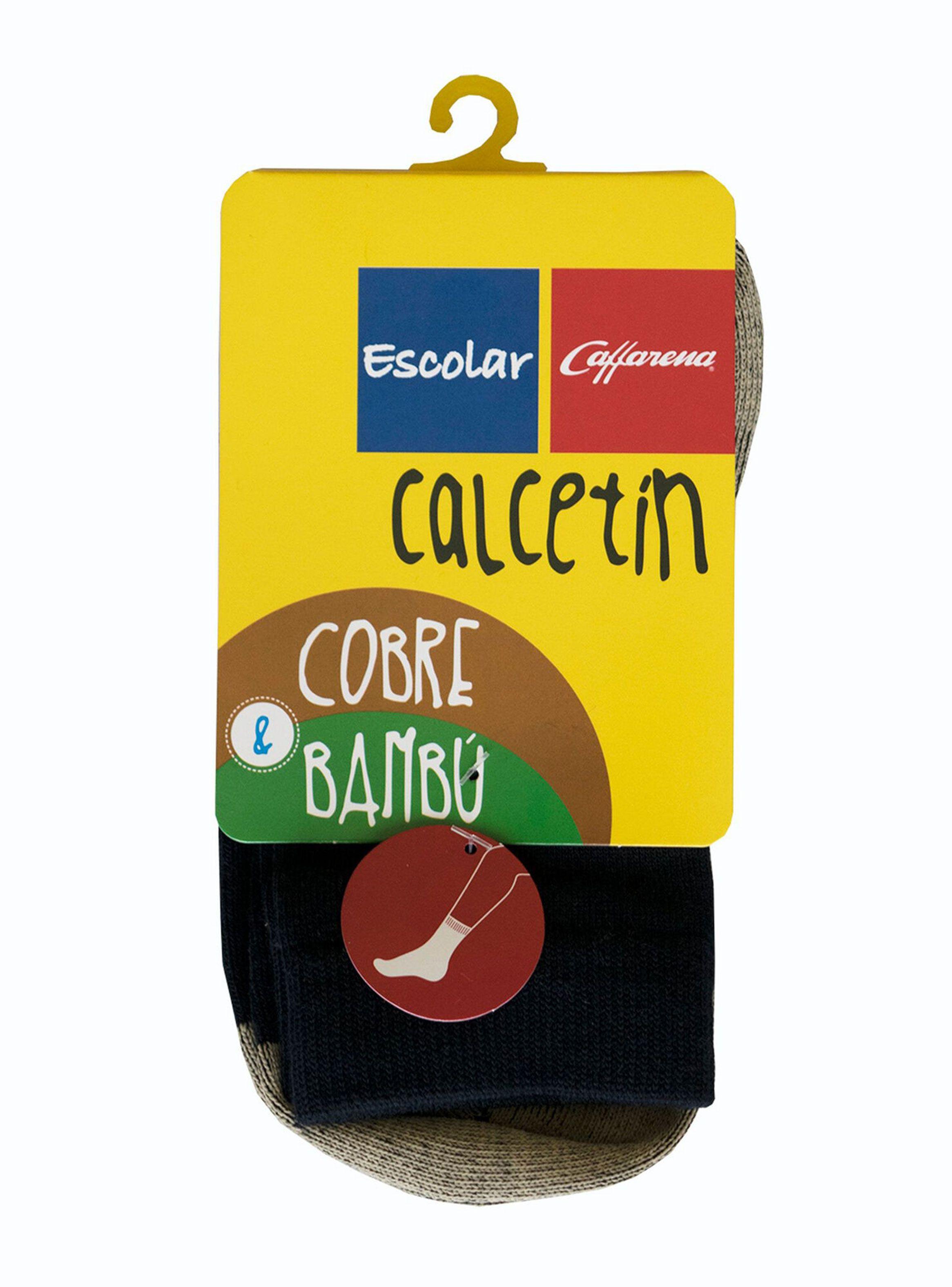 Calcetín Caffarena Corto Cobre Bambú-1