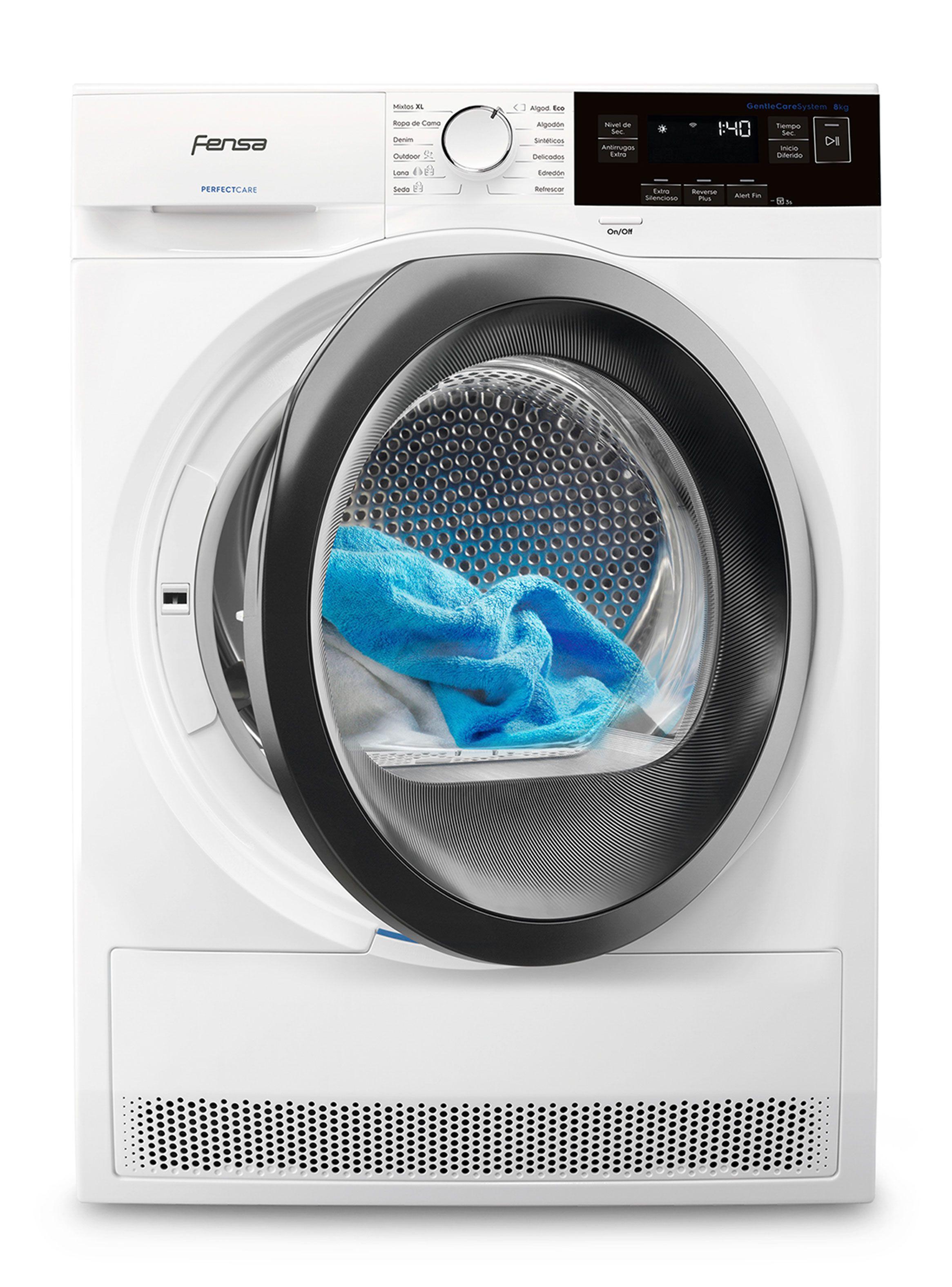 Secadora Carga Frontal Bomba de Calor 8 Kg Europe 8D Blanca-2