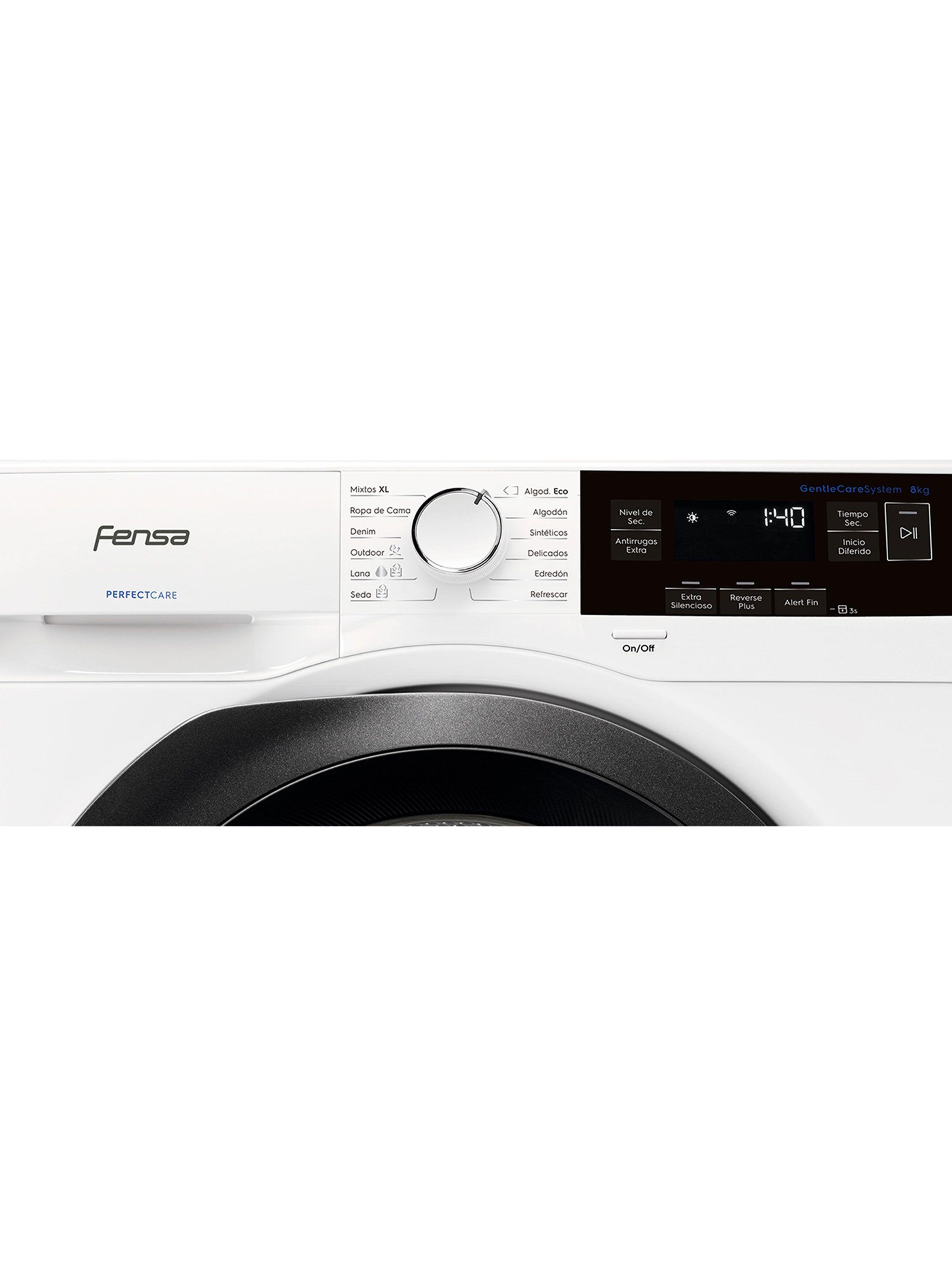 Secadora Carga Frontal Bomba de Calor 8 Kg Europe 8D Blanca-3