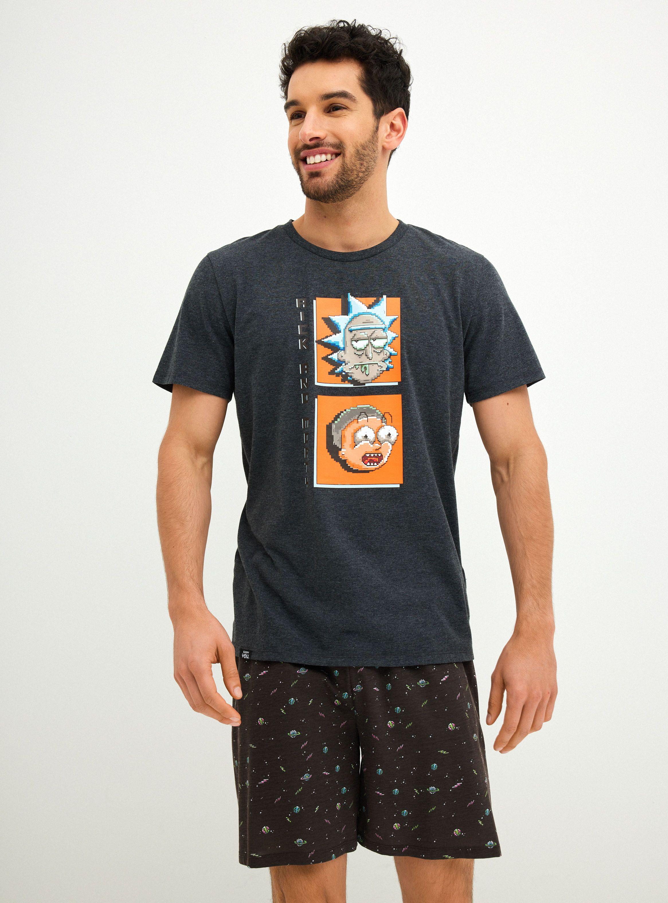 Pijama Estampado Rick And Morty Hombre-0