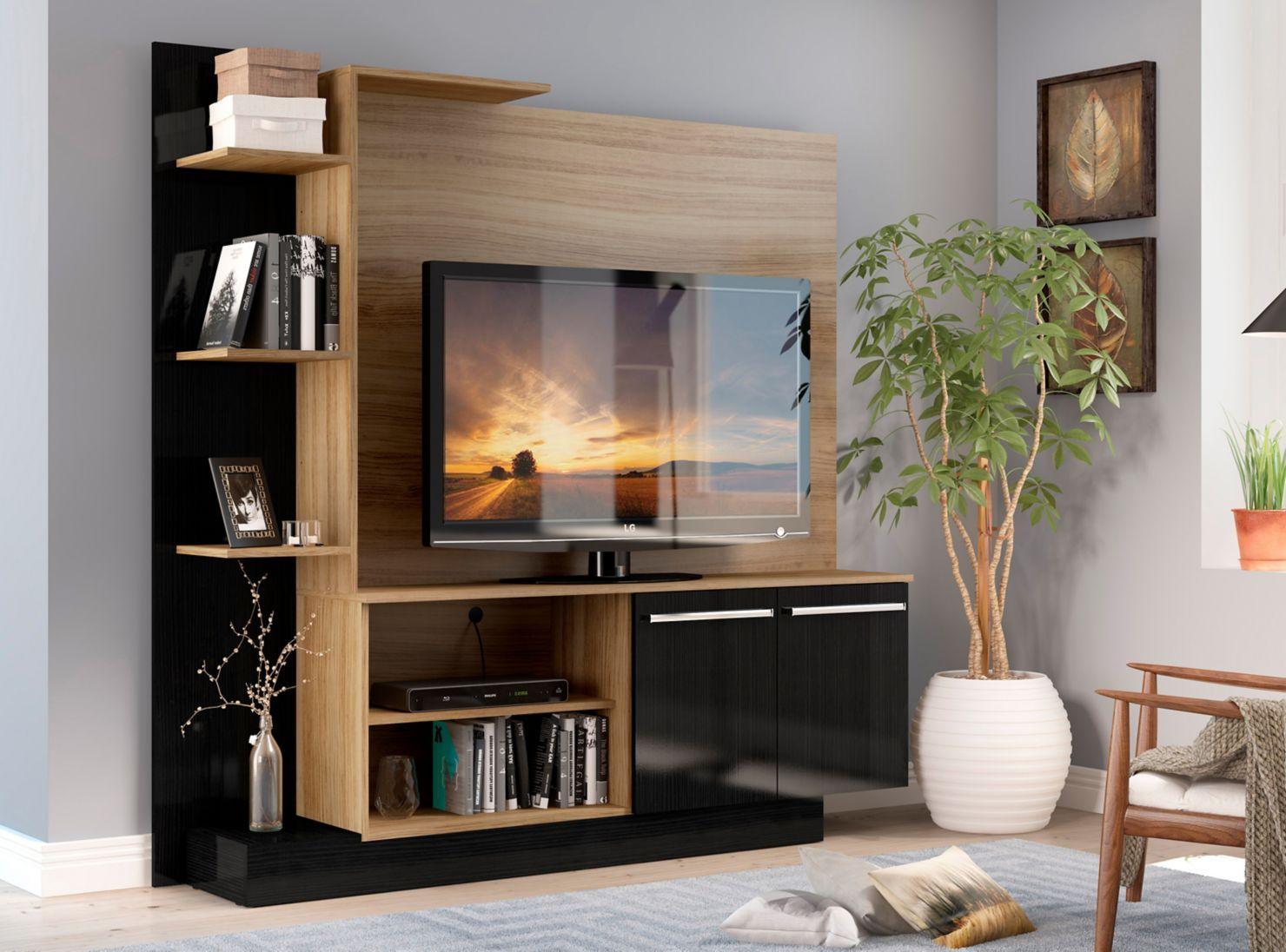 Estante TV 60" Simple Café-2