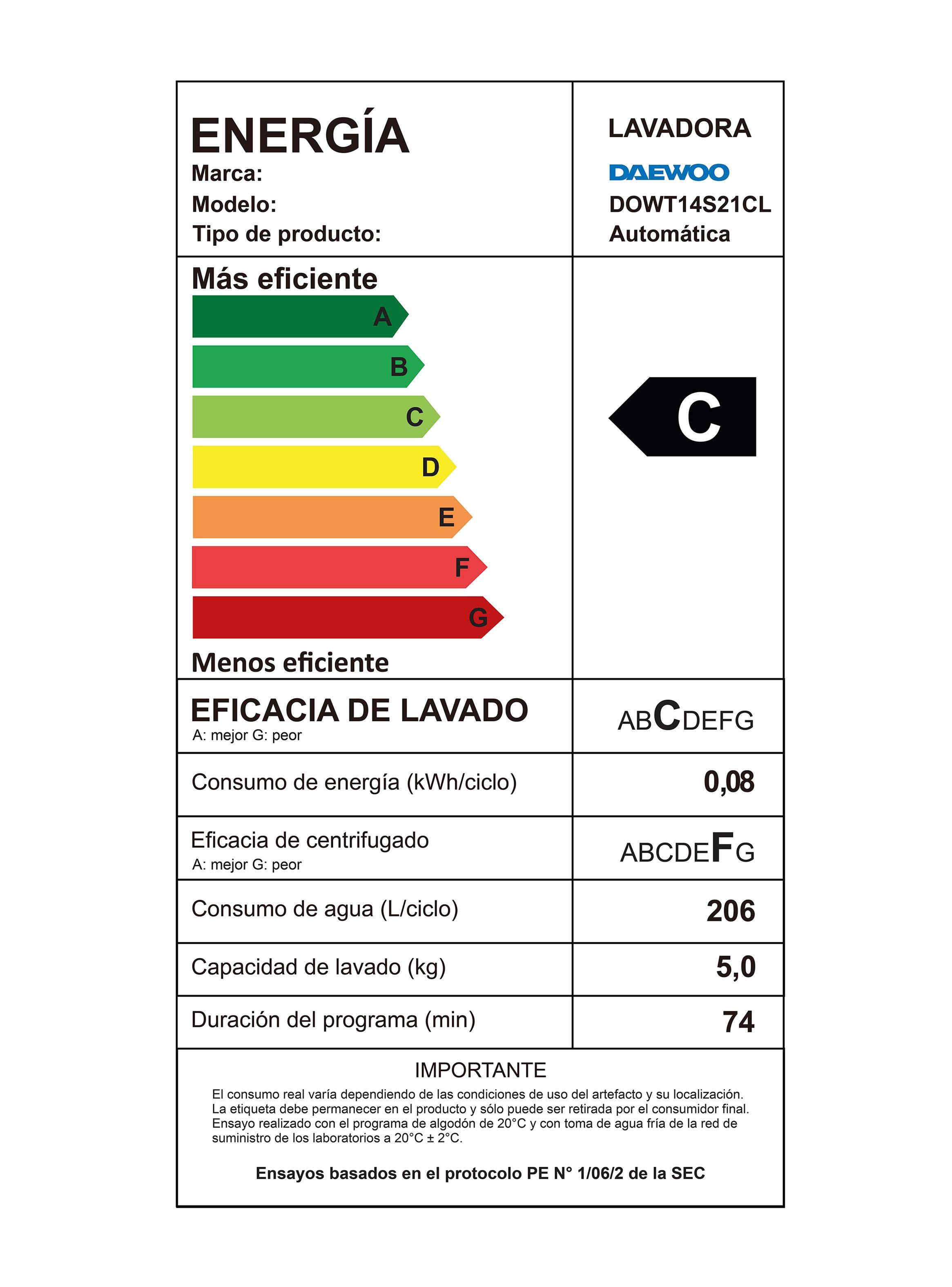 Lavadora Carga Superior 14 Kg DOWT14S21CL Silver-3