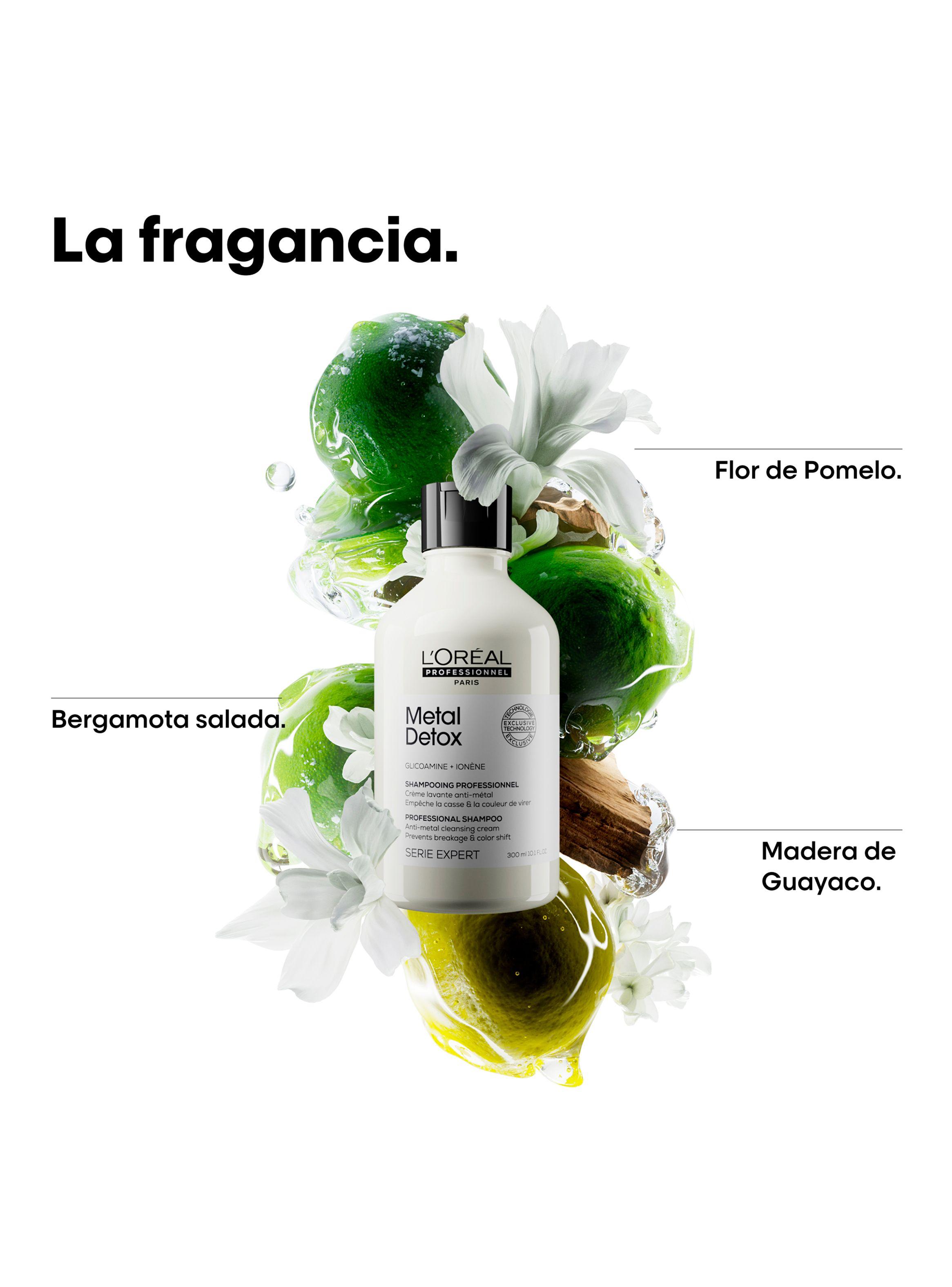 Shampoo Sin Sulfatos Cabello Dañado y con Color Metal Detox 300 ml-3